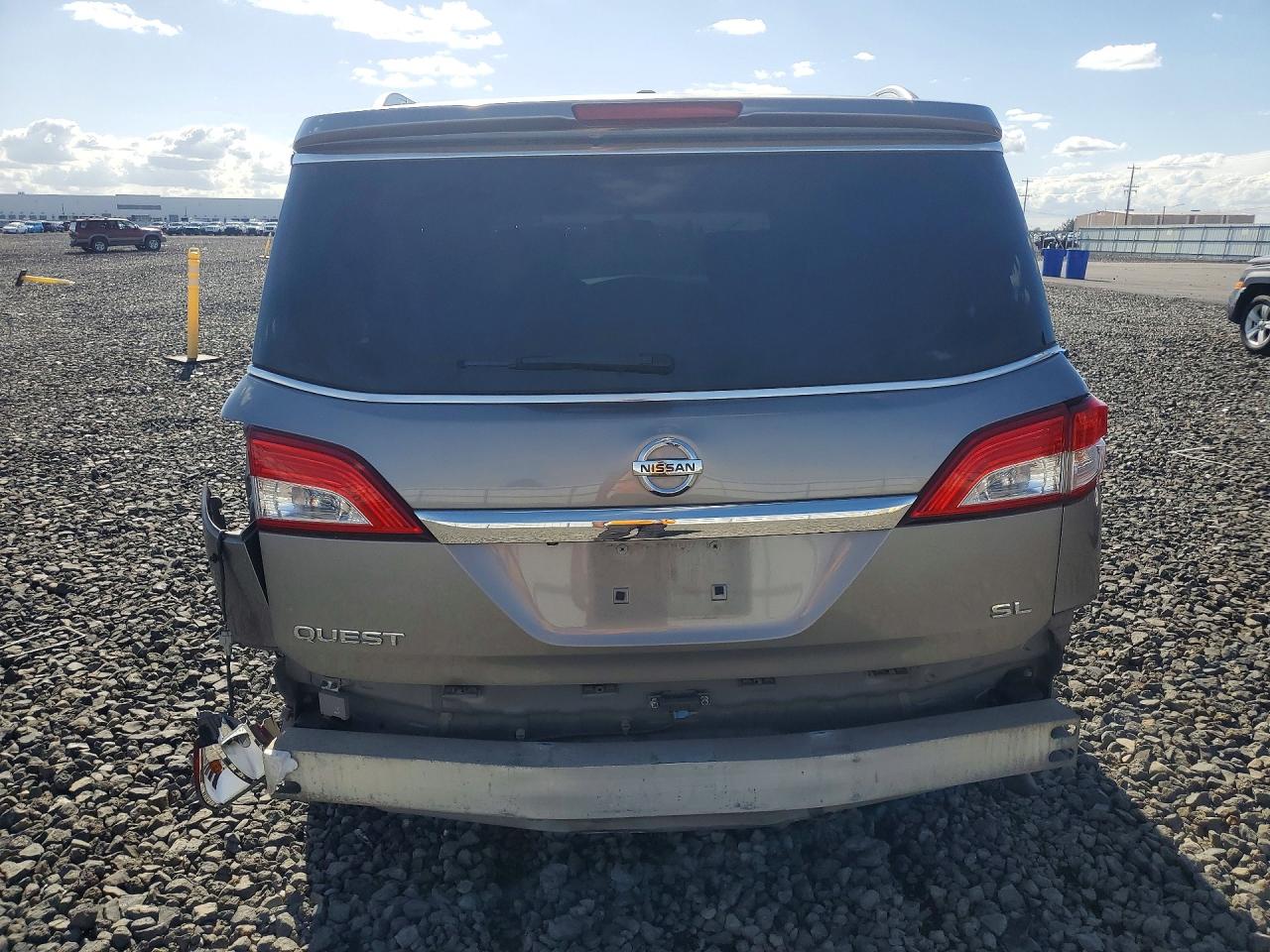 2011 Nissan Quest 3.5 S Gray vin: JN8AE2KP9B9003493