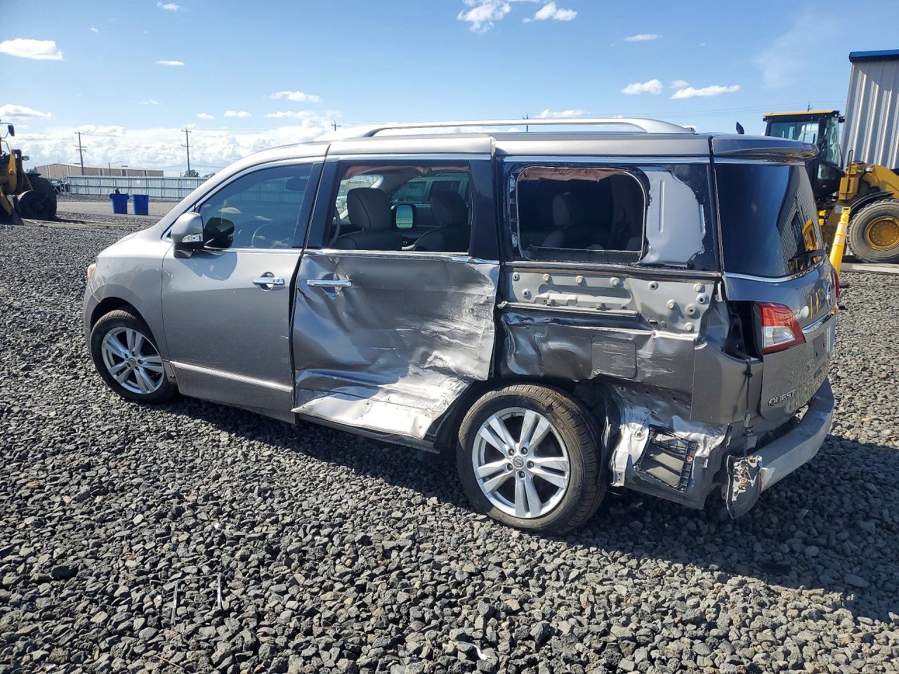 2011 Nissan Quest 3.5 S Gray vin: JN8AE2KP9B9003493