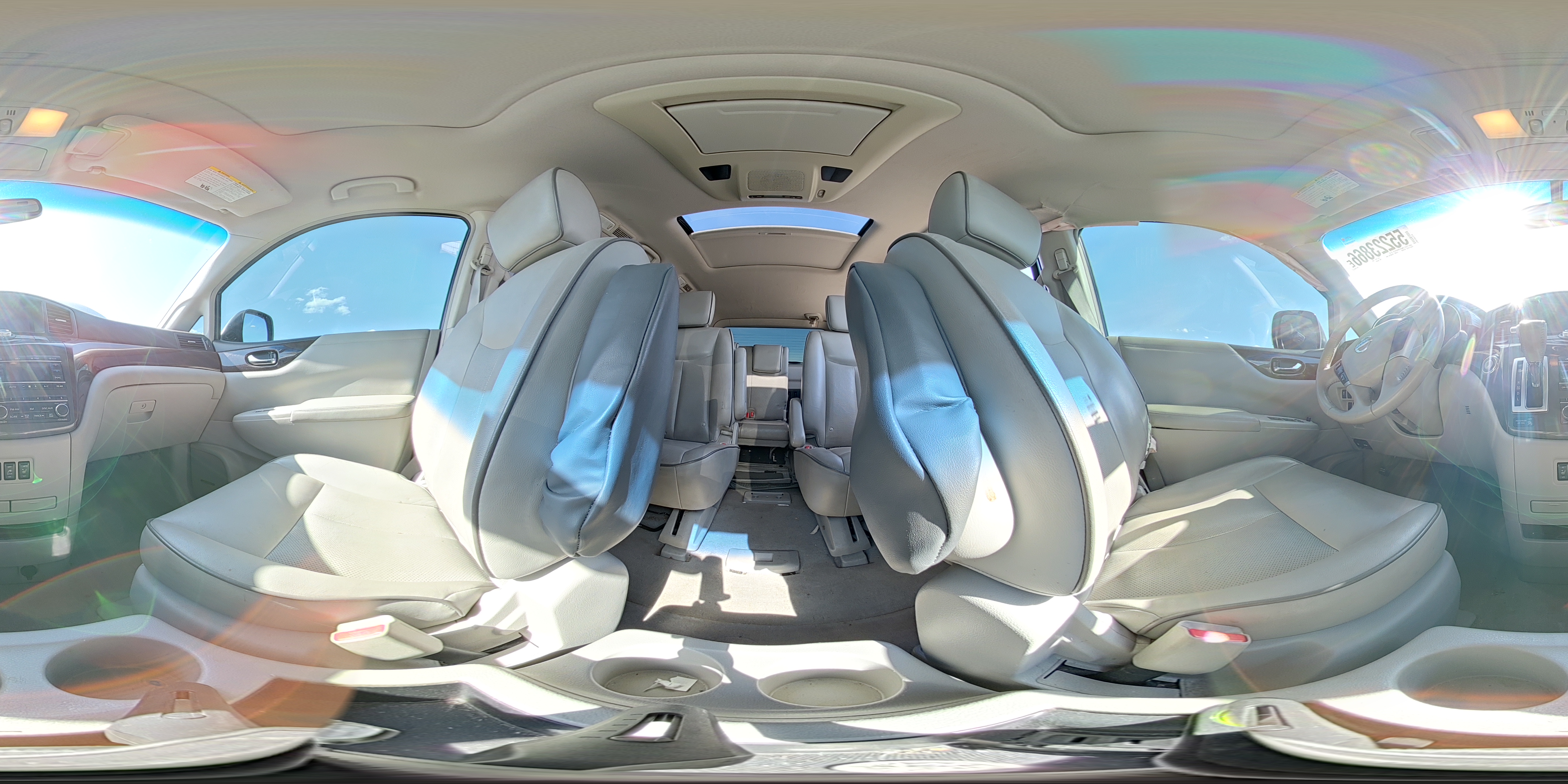 2011 Nissan Quest 3.5 S Gray vin: JN8AE2KP9B9003493