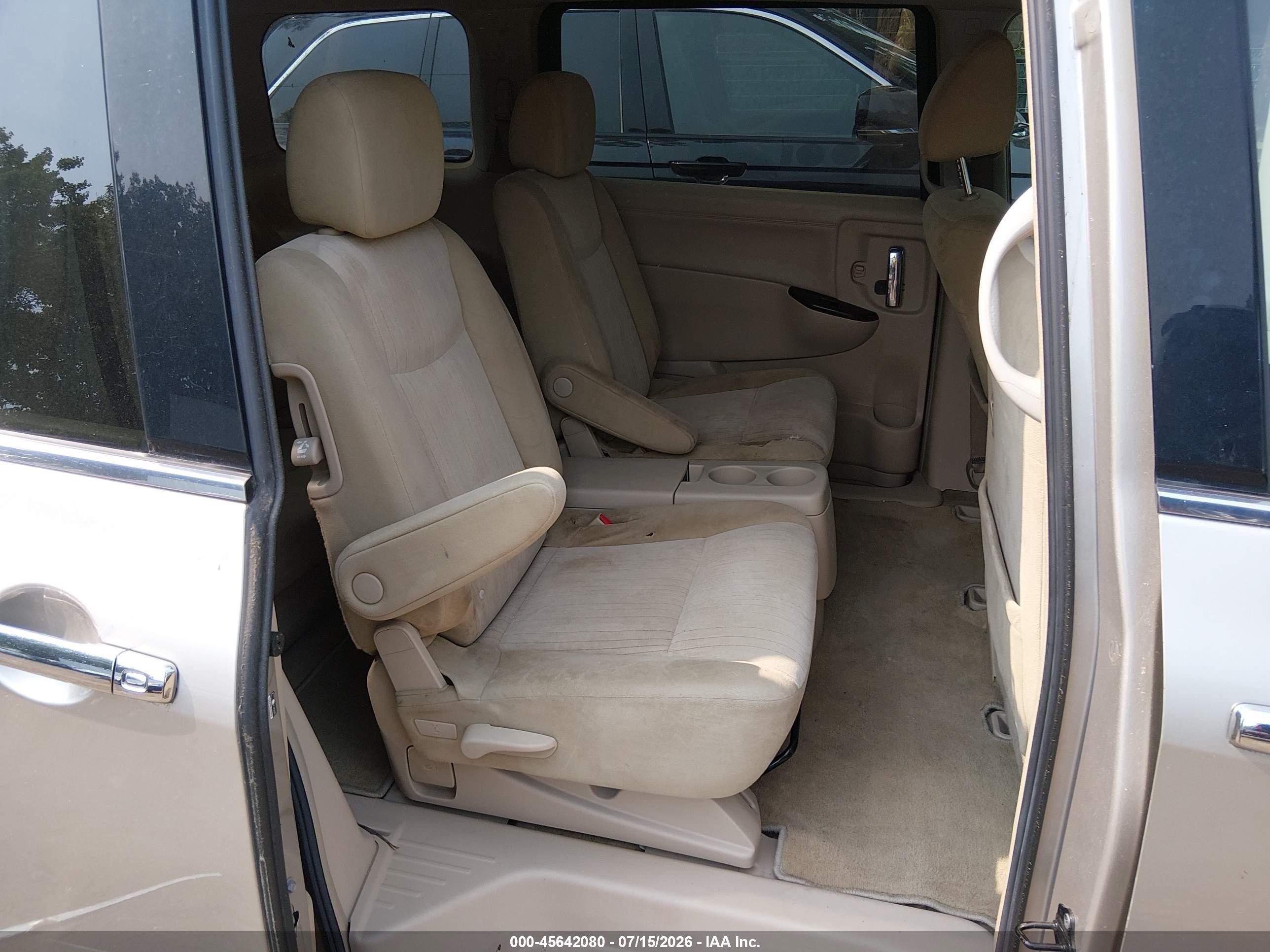 2011 Nissan Quest Sv Gold vin: JN8AE2KP9B9003655