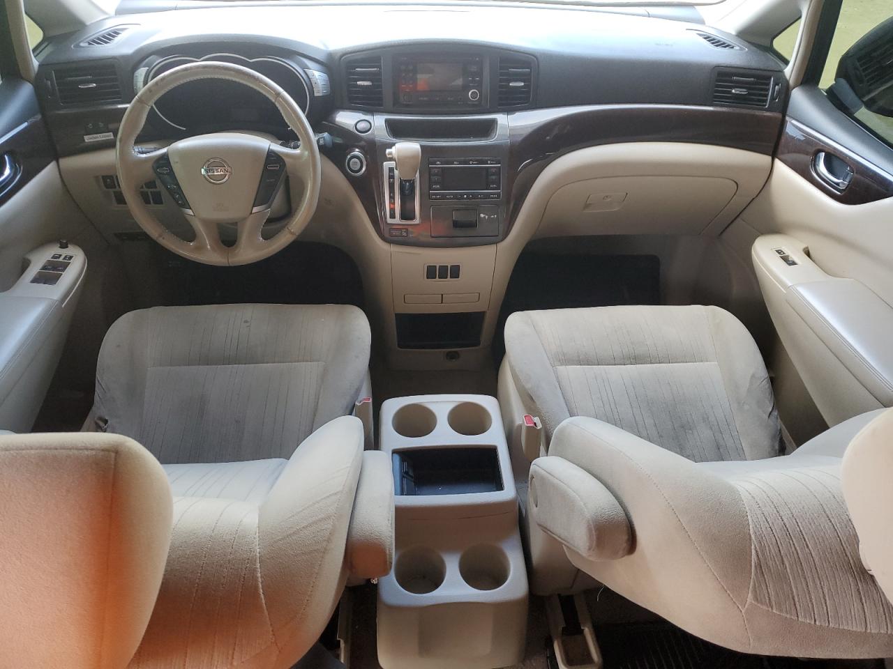 2011 Nissan Quest S/sv/sl/le Silver vin: JN8AE2KP9B9012002 Damage: Right Front Seat, Worn, Replacement Required