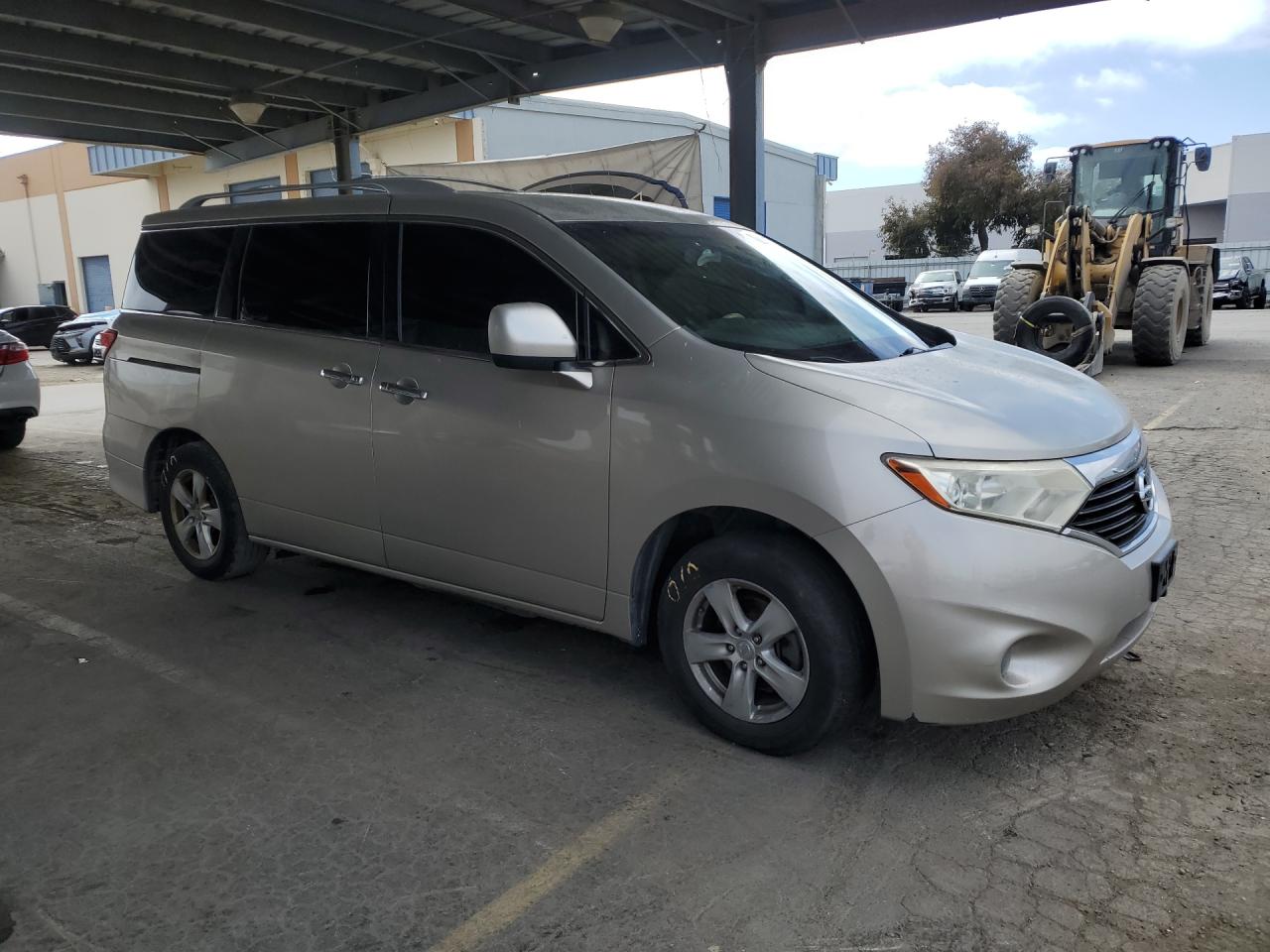 2011 Nissan Quest S/sv/sl/le Silver vin: JN8AE2KP9B9012002 Damage: Front Bumper, Light Scratch, 4 To 5 Inches