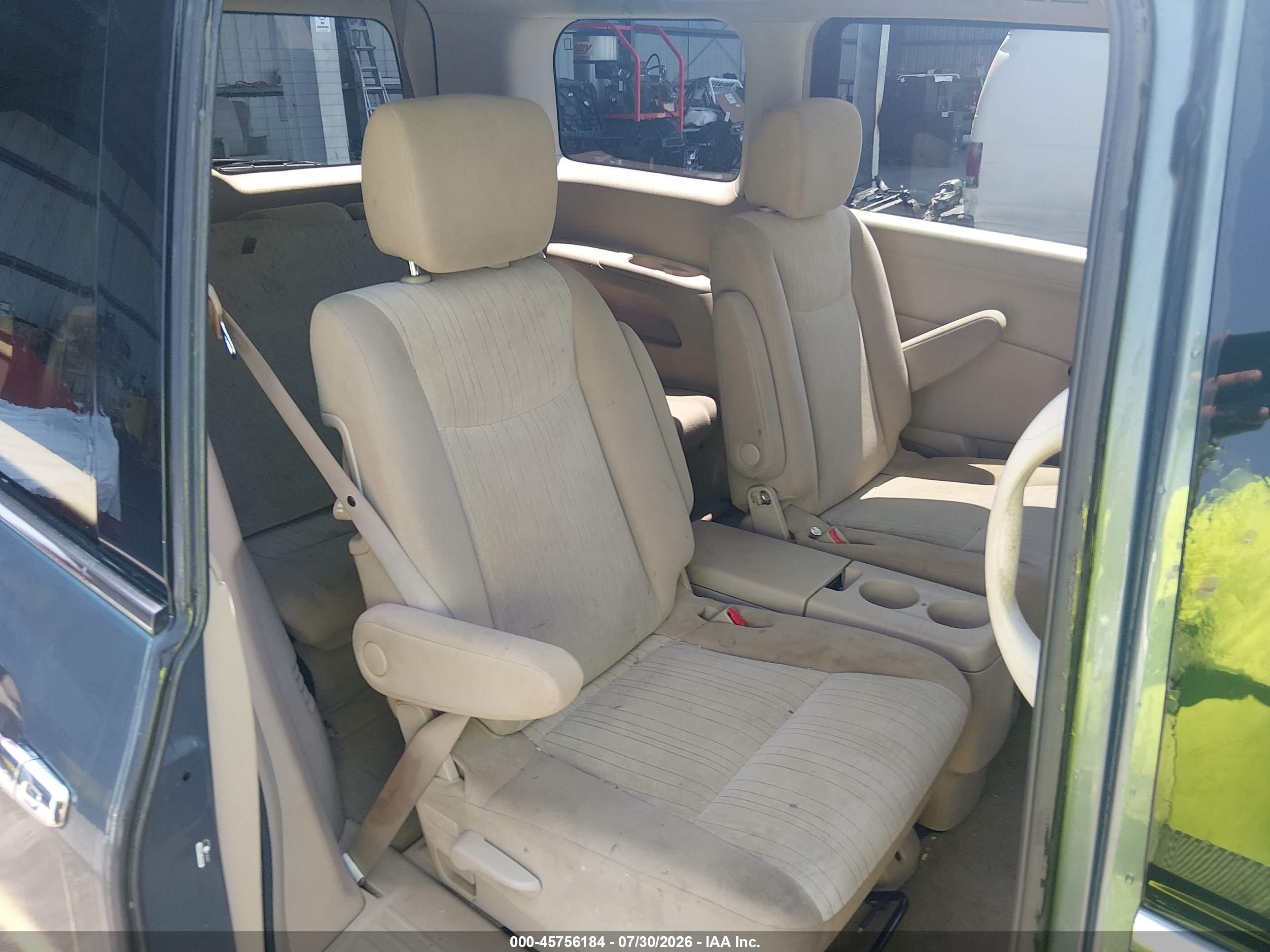 2011 Nissan Quest Sv Gray vin: JN8AE2KP9B9012887
