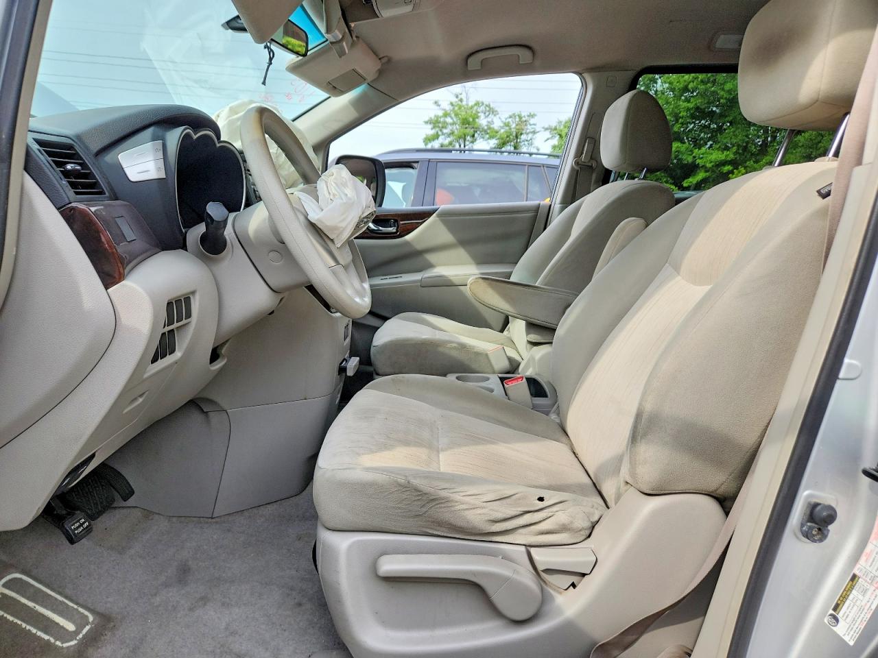2012 Nissan Quest 3.5 S Silver vin: JN8AE2KP9C9040349