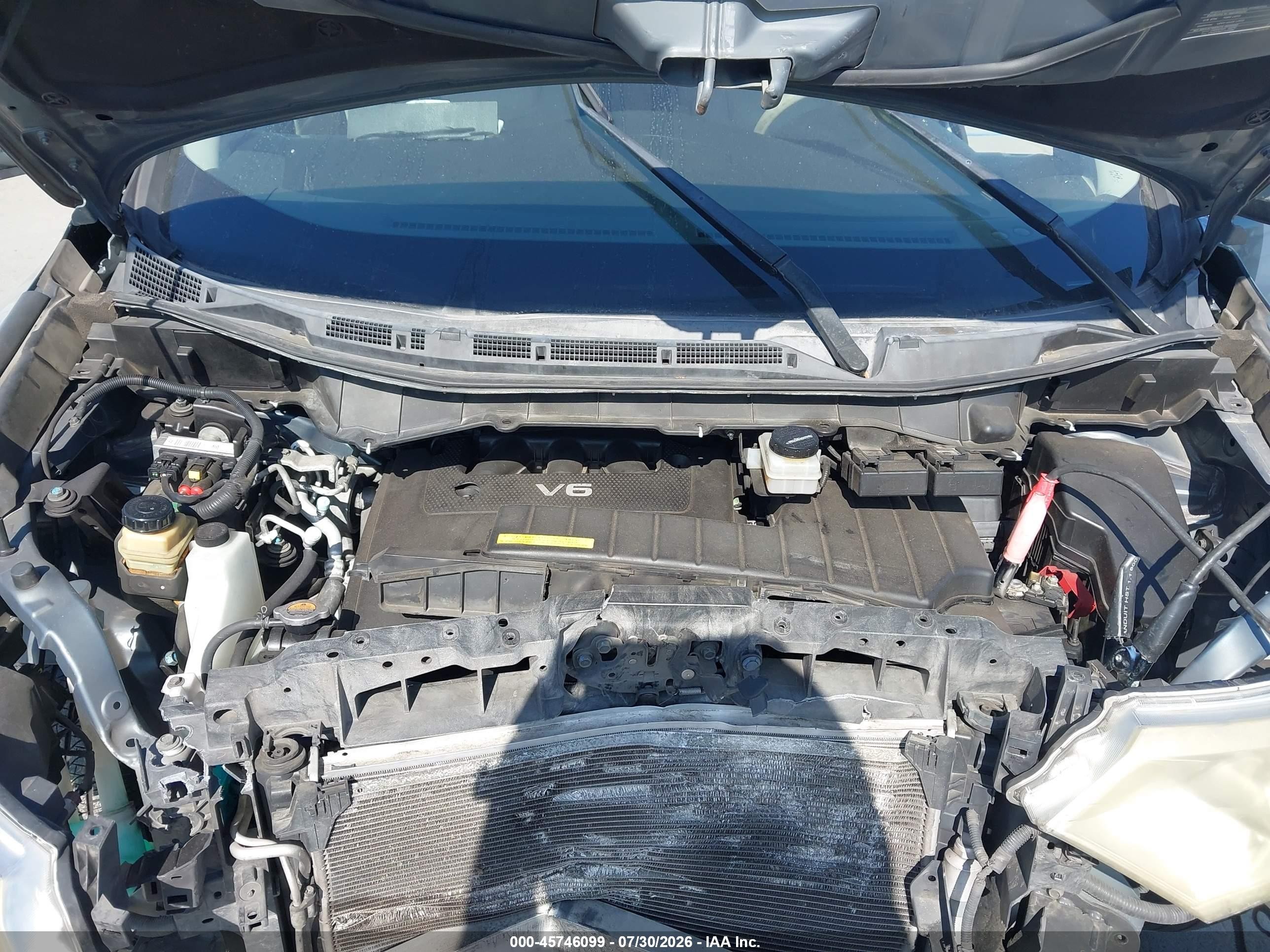 2012 Nissan Quest Le Blue vin: JN8AE2KP9C9044790