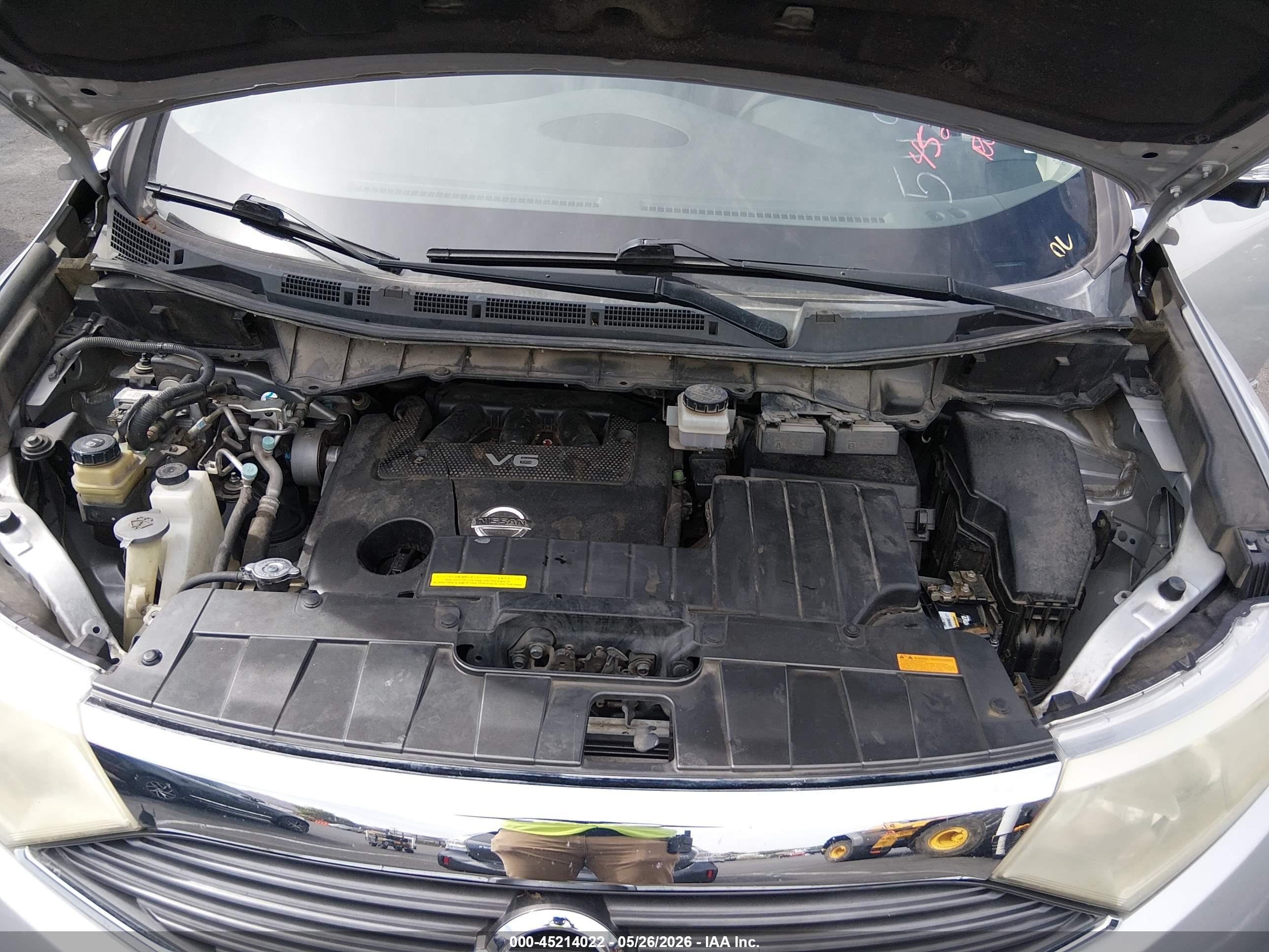 2013 Nissan Quest Le Серебряный vin: JN8AE2KP9D9062613