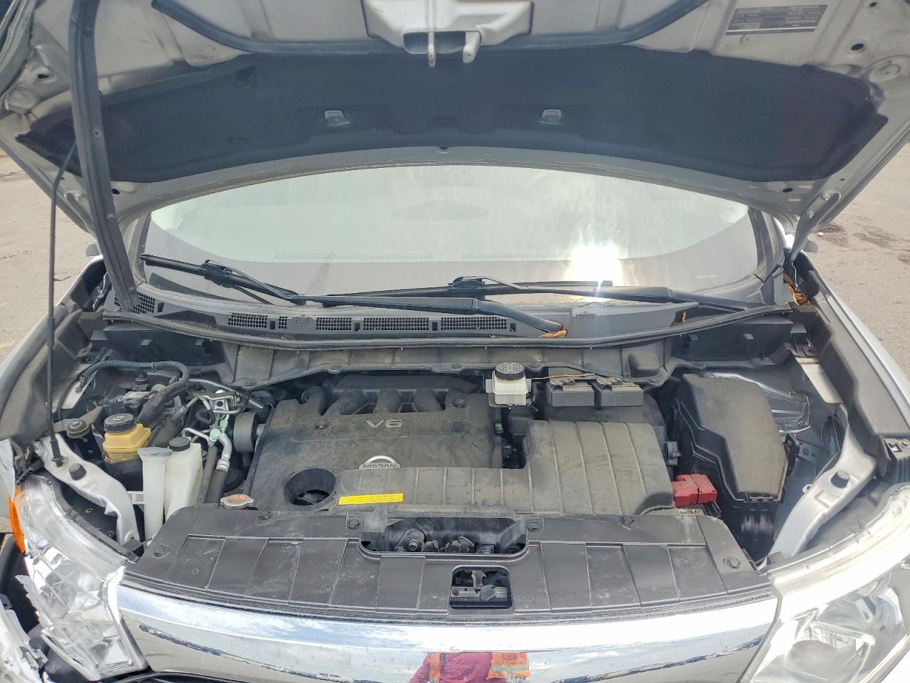 2013 Nissan Quest 3.5 S Silver vin: JN8AE2KP9D9068041