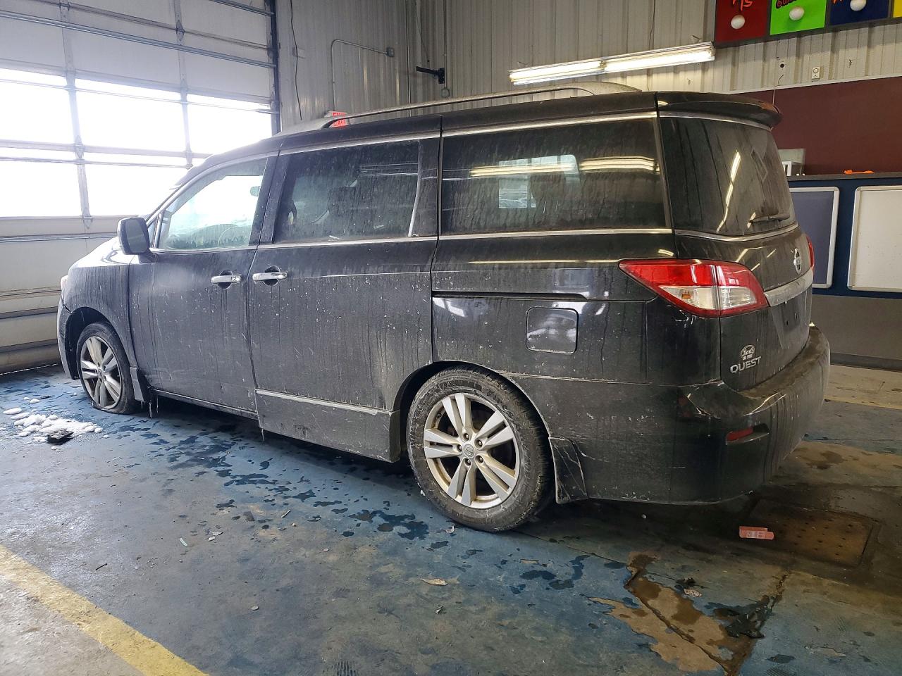 2014 Nissan Quest Black vin: JN8AE2KP9E9103503