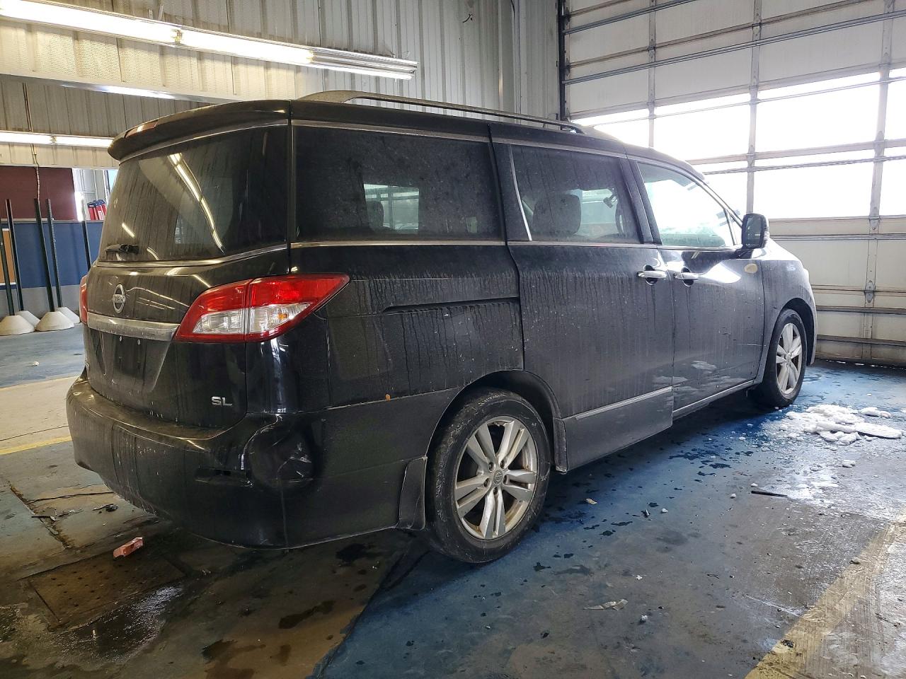 2014 Nissan Quest Black vin: JN8AE2KP9E9103503