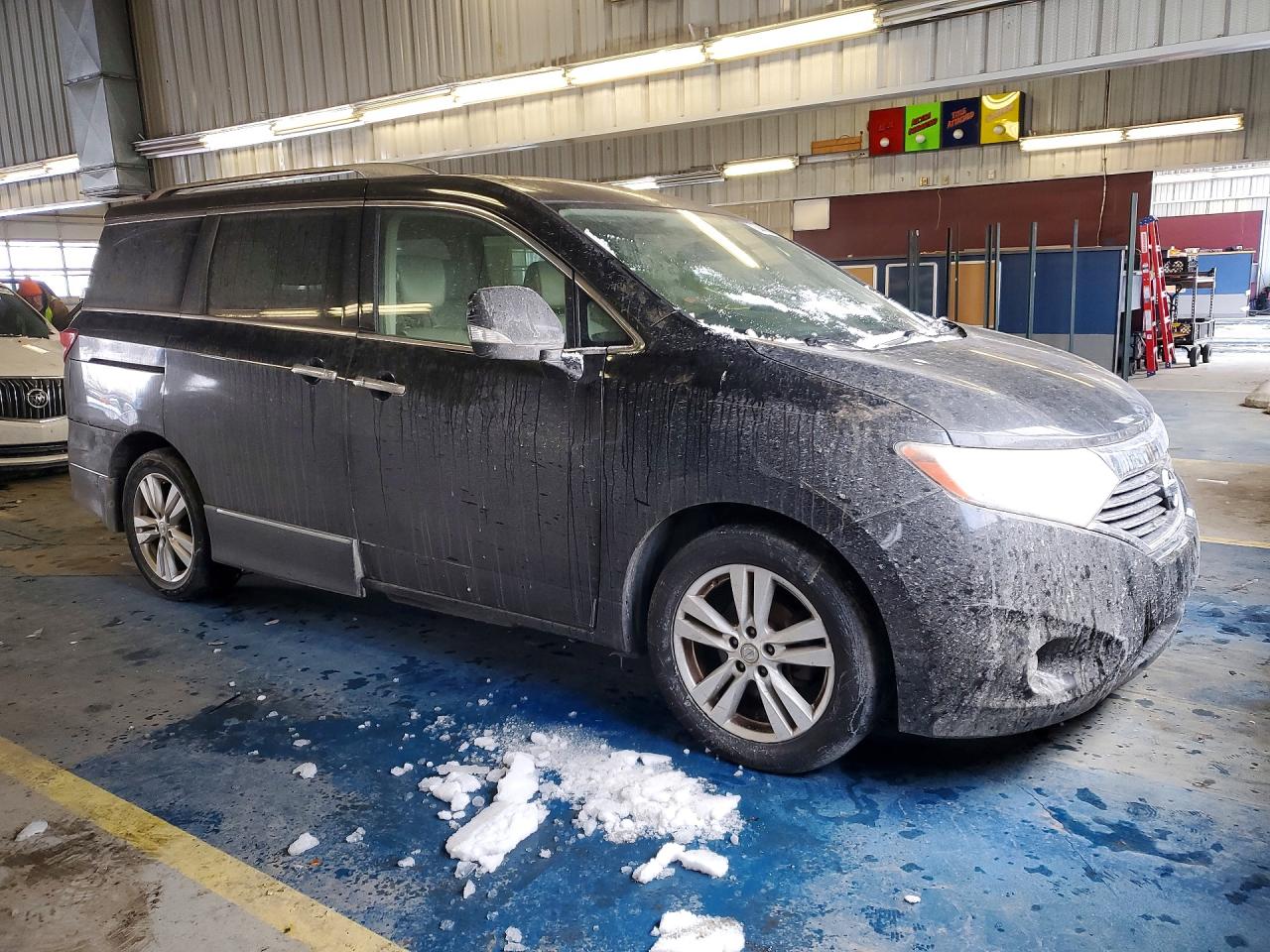 2014 Nissan Quest Black vin: JN8AE2KP9E9103503