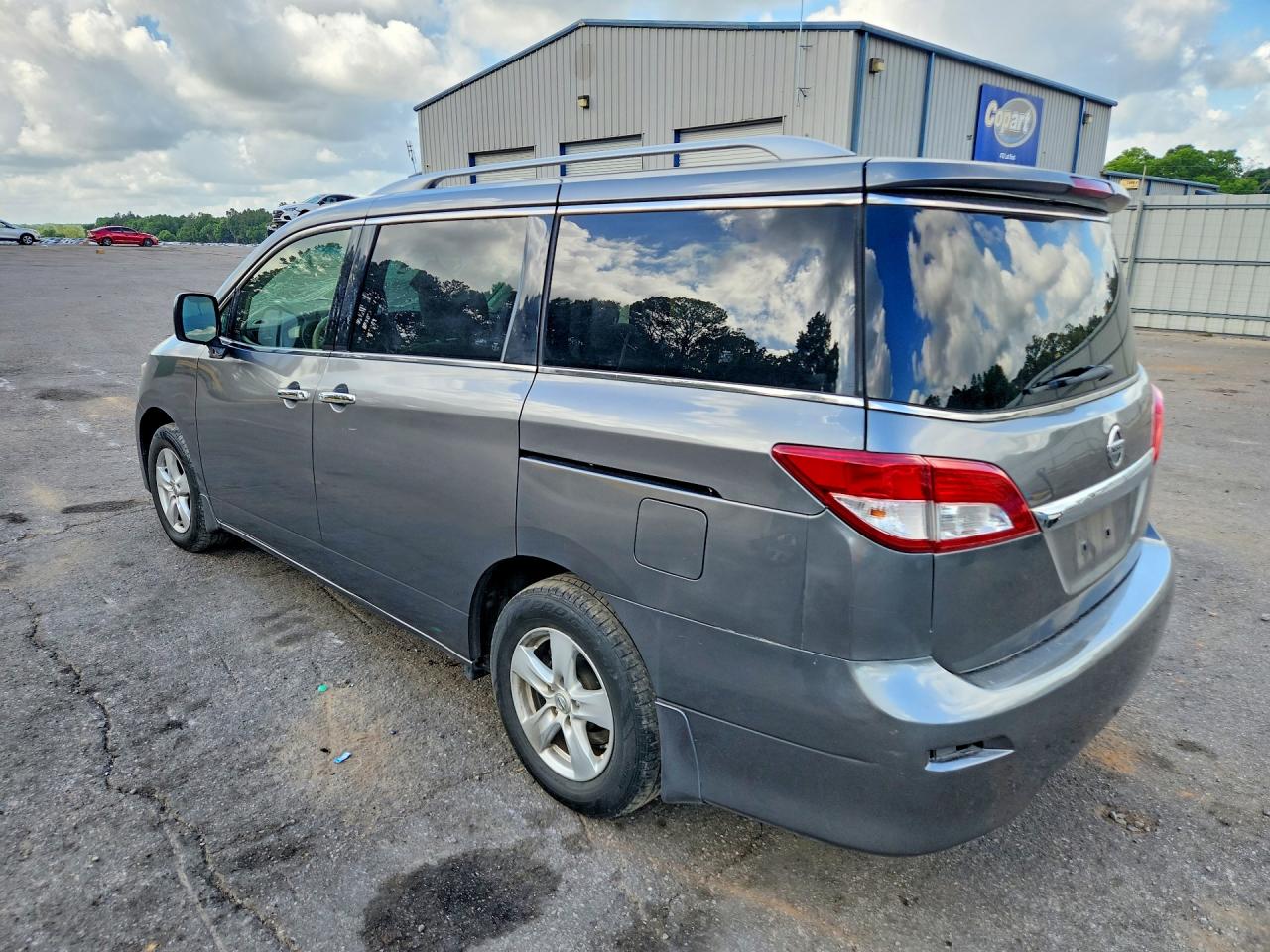 2014 Nissan Quest 3.5 Sv Серый vin: JN8AE2KP9E9107941