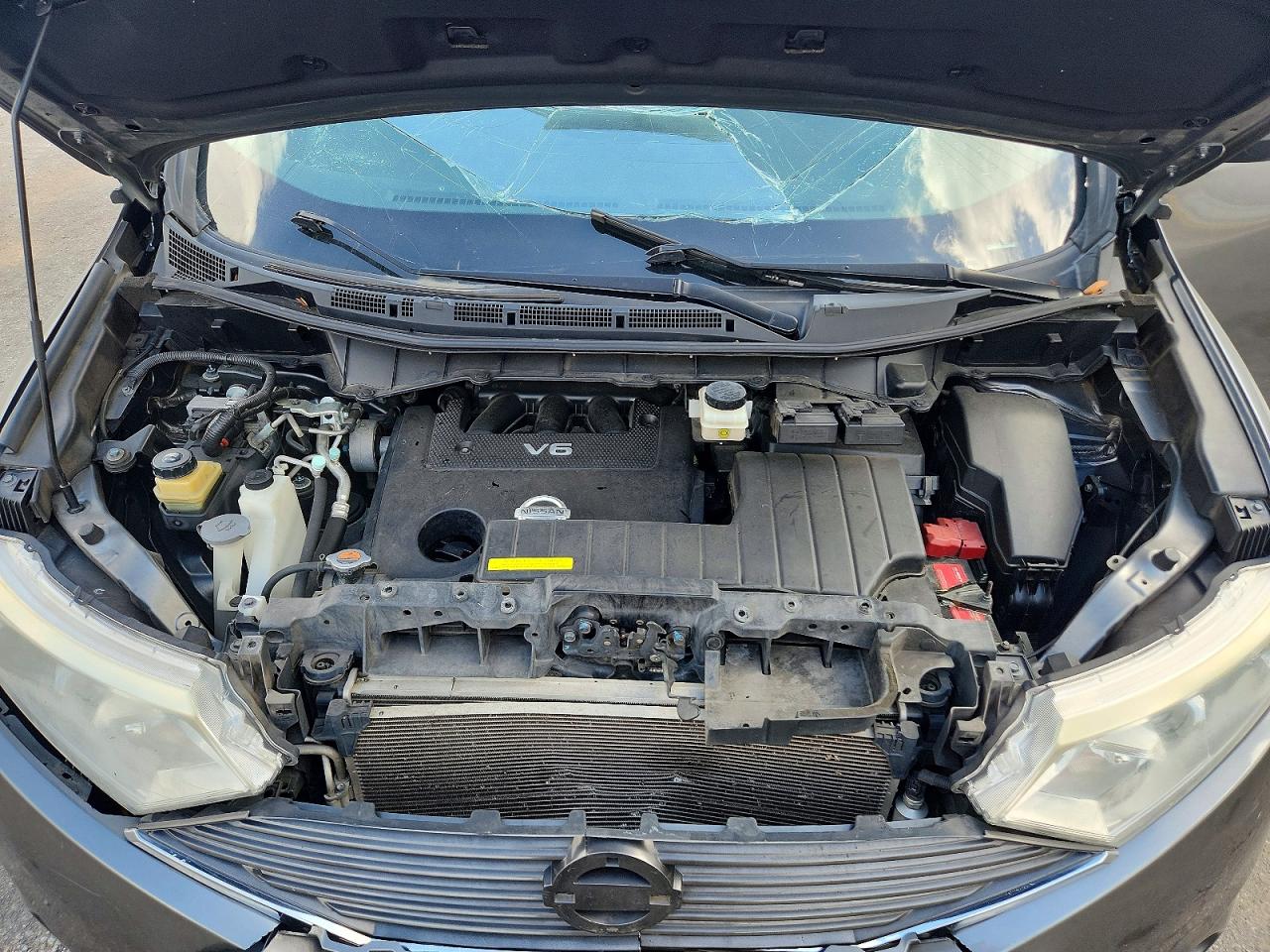 2014 Nissan Quest 3.5 Sv Серый vin: JN8AE2KP9E9107941