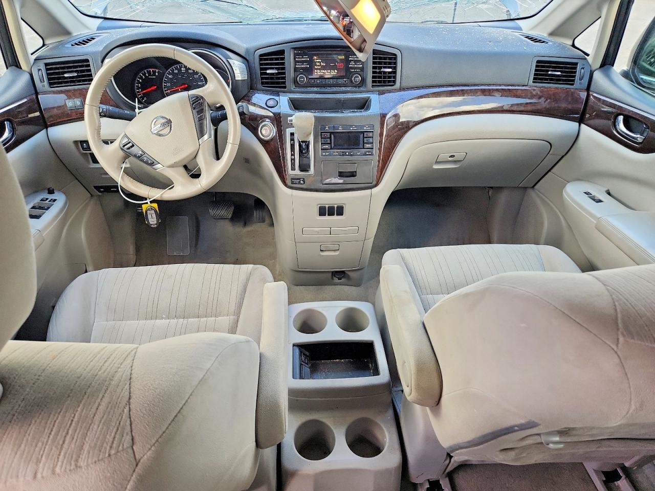 2014 Nissan Quest 3.5 Sv Серый vin: JN8AE2KP9E9107941