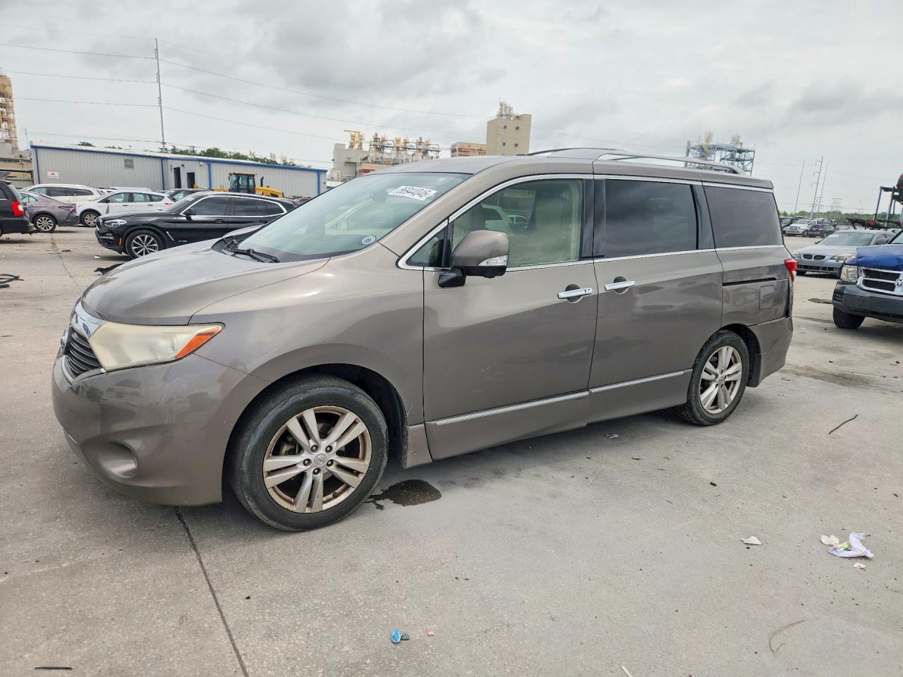 2015 Nissan Quest 3.5 S Beige vin: JN8AE2KP9F9124286
