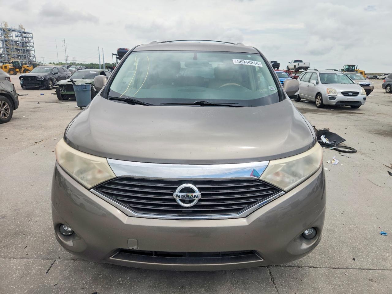 2015 Nissan Quest 3.5 S Бежевый vin: JN8AE2KP9F9124286
