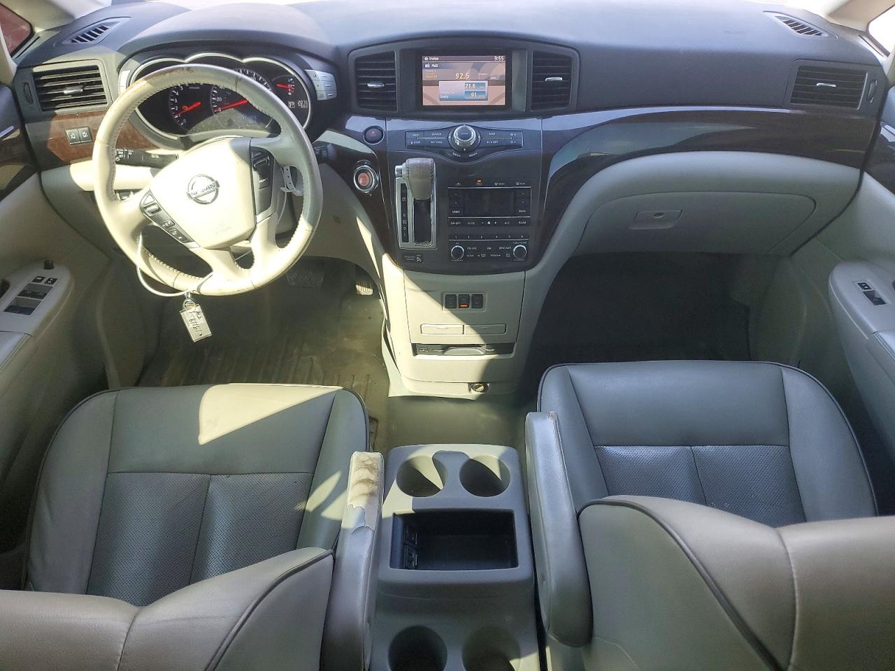 2015 Nissan Quest 3.5 Sl Silver vin: JN8AE2KP9F9129701