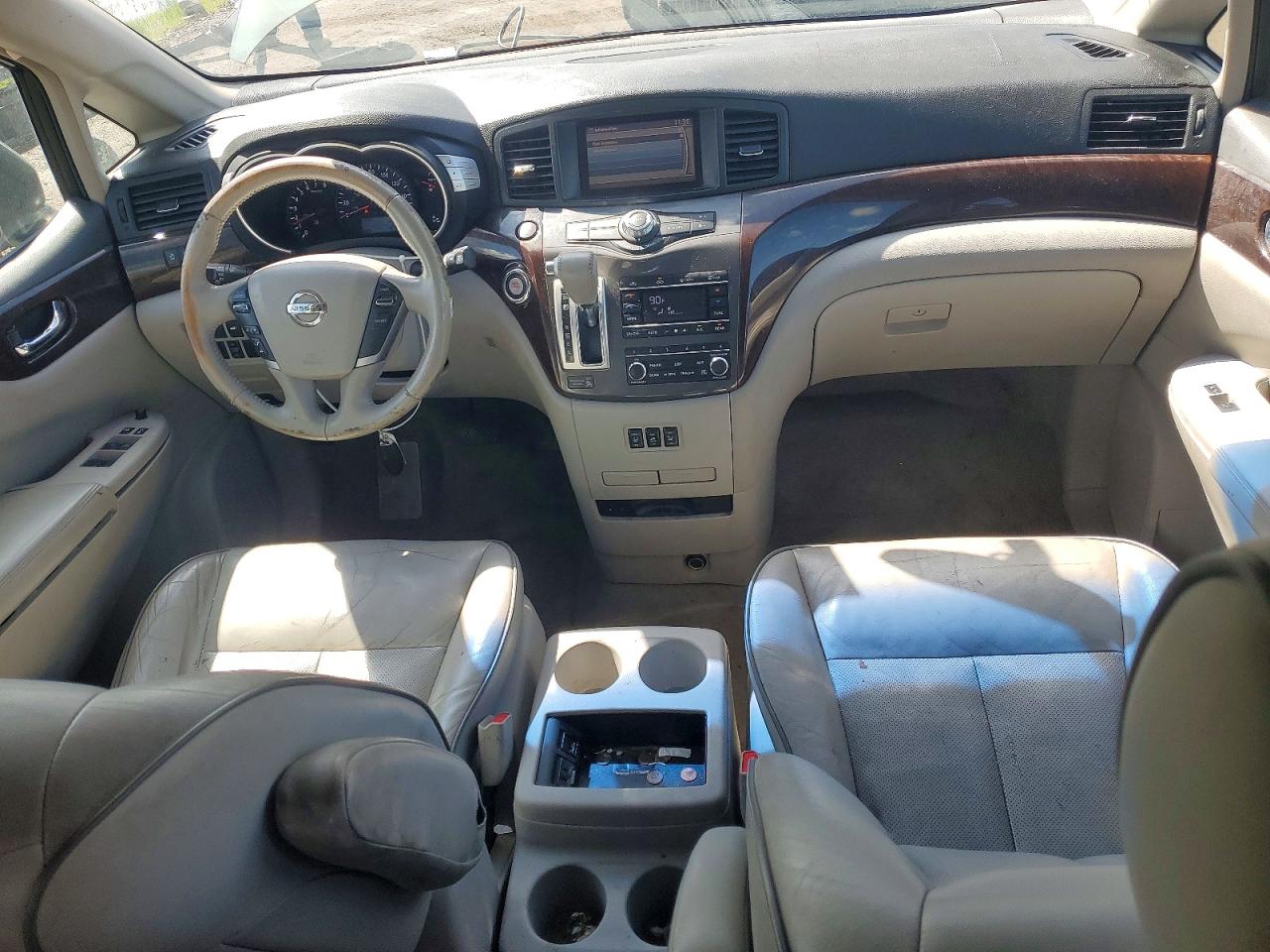 2011 Nissan Quest Blue vin: JN8AE2KPXB9007567