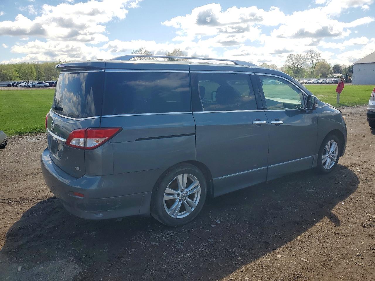2011 Nissan Quest Blue vin: JN8AE2KPXB9007567