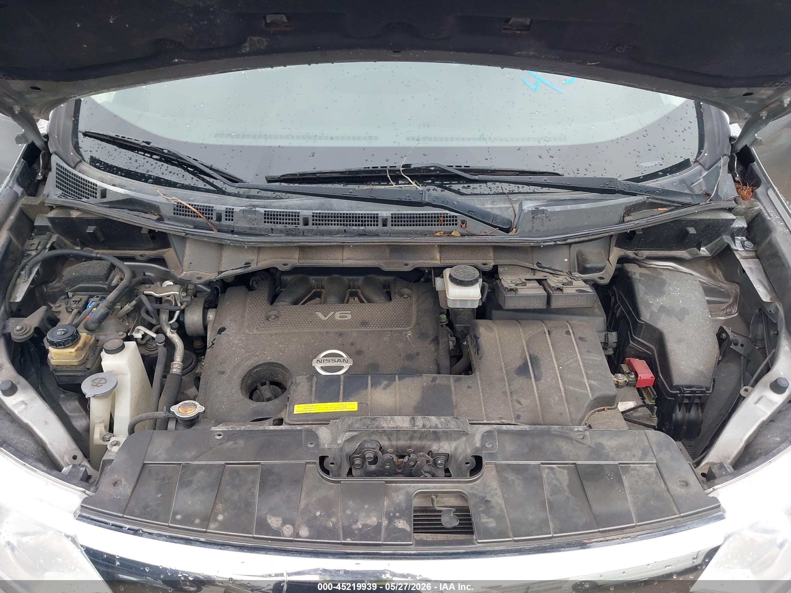 2012 Nissan Quest Sv Gray vin: JN8AE2KPXC9032860