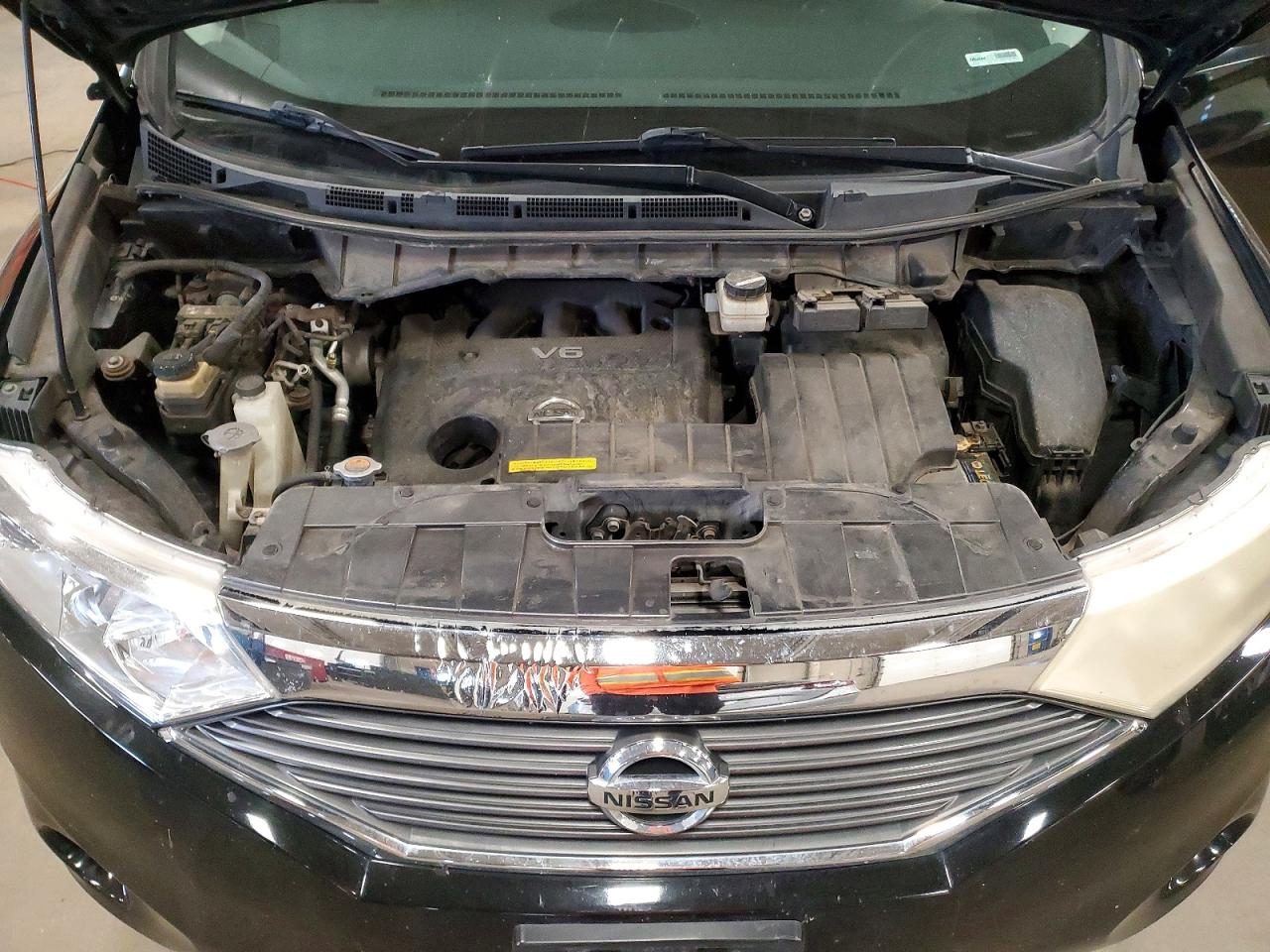 2012 Nissan Quest 3.5 S Black vin: JN8AE2KPXC9037699