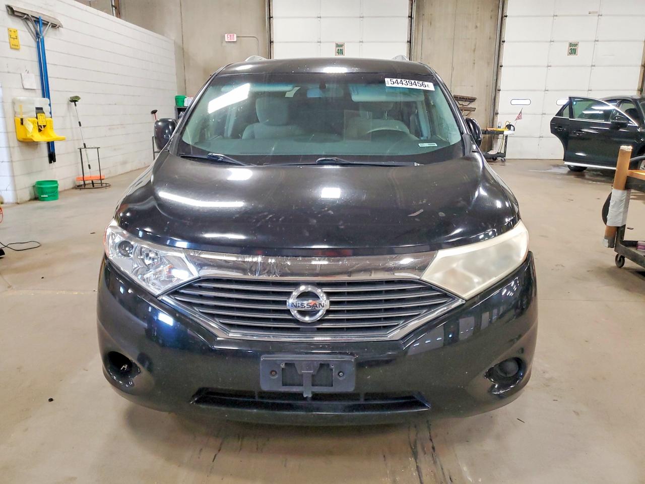 2012 Nissan Quest 3.5 S Black vin: JN8AE2KPXC9037699