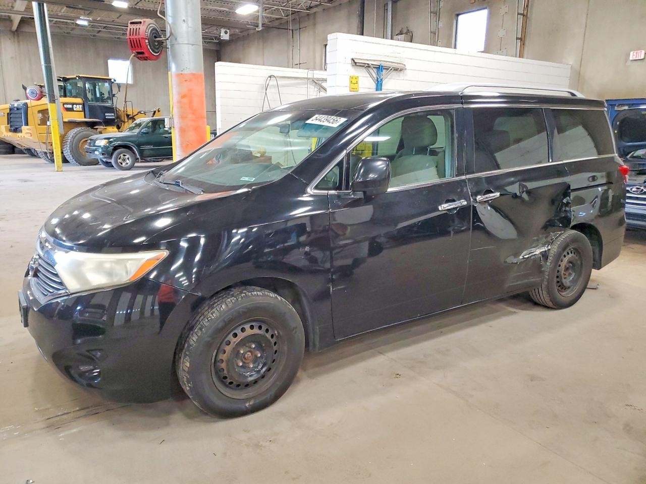 2012 Nissan Quest 3.5 S Black vin: JN8AE2KPXC9037699