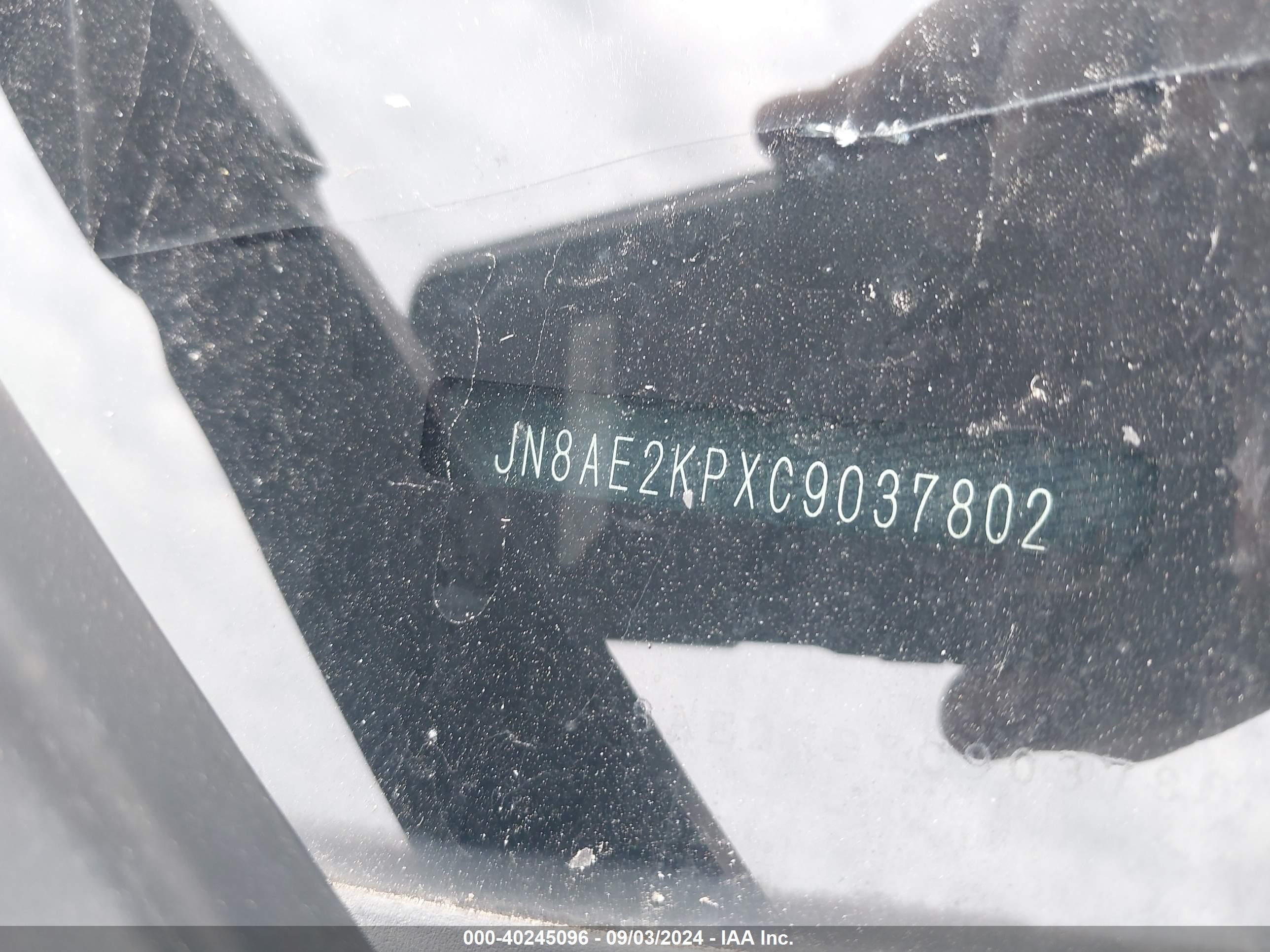 2012 Nissan Quest Sv Серый vin: JN8AE2KPXC9037802