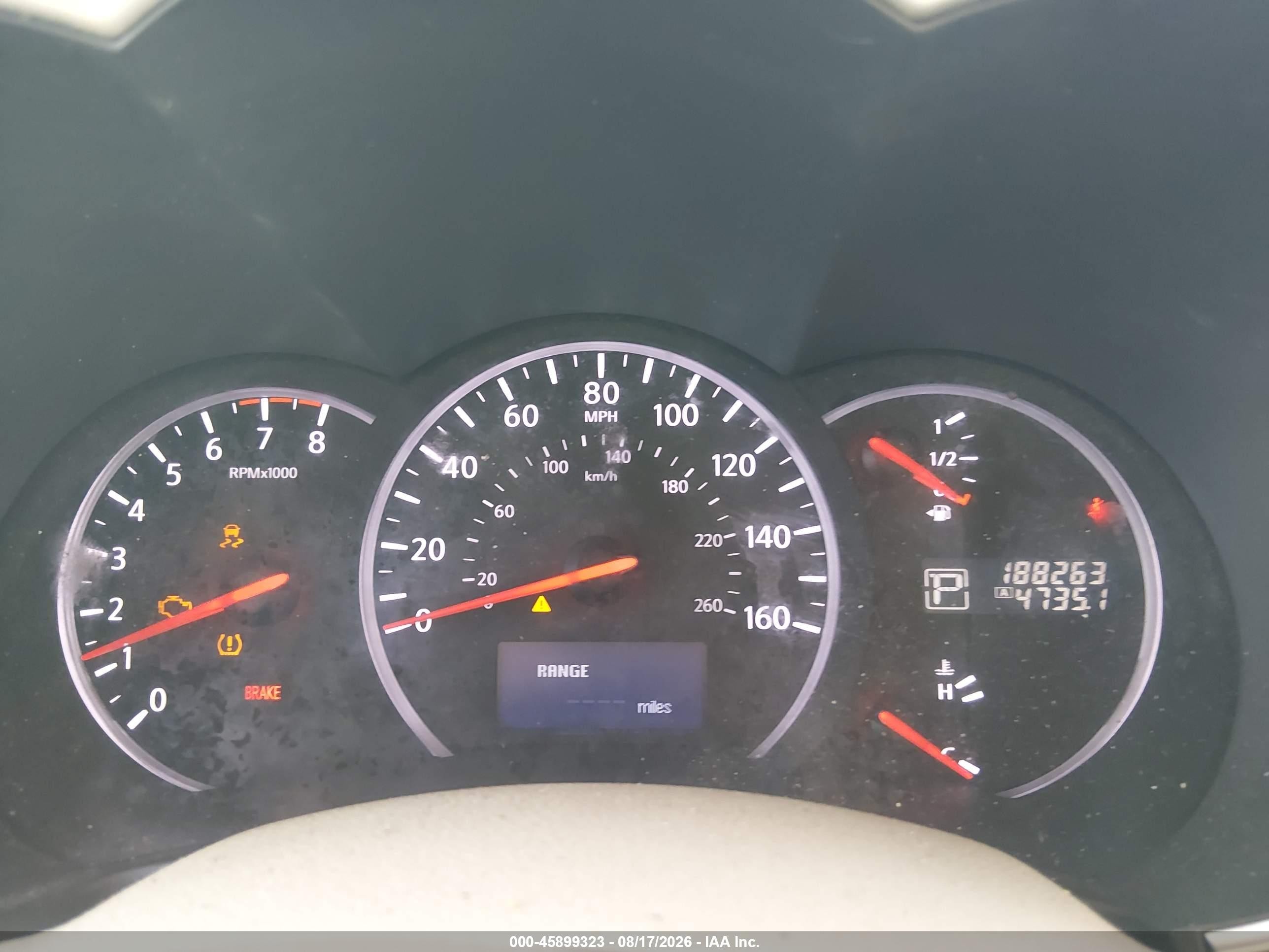 2012 Nissan Quest S Tan vin: JN8AE2KPXC9040652