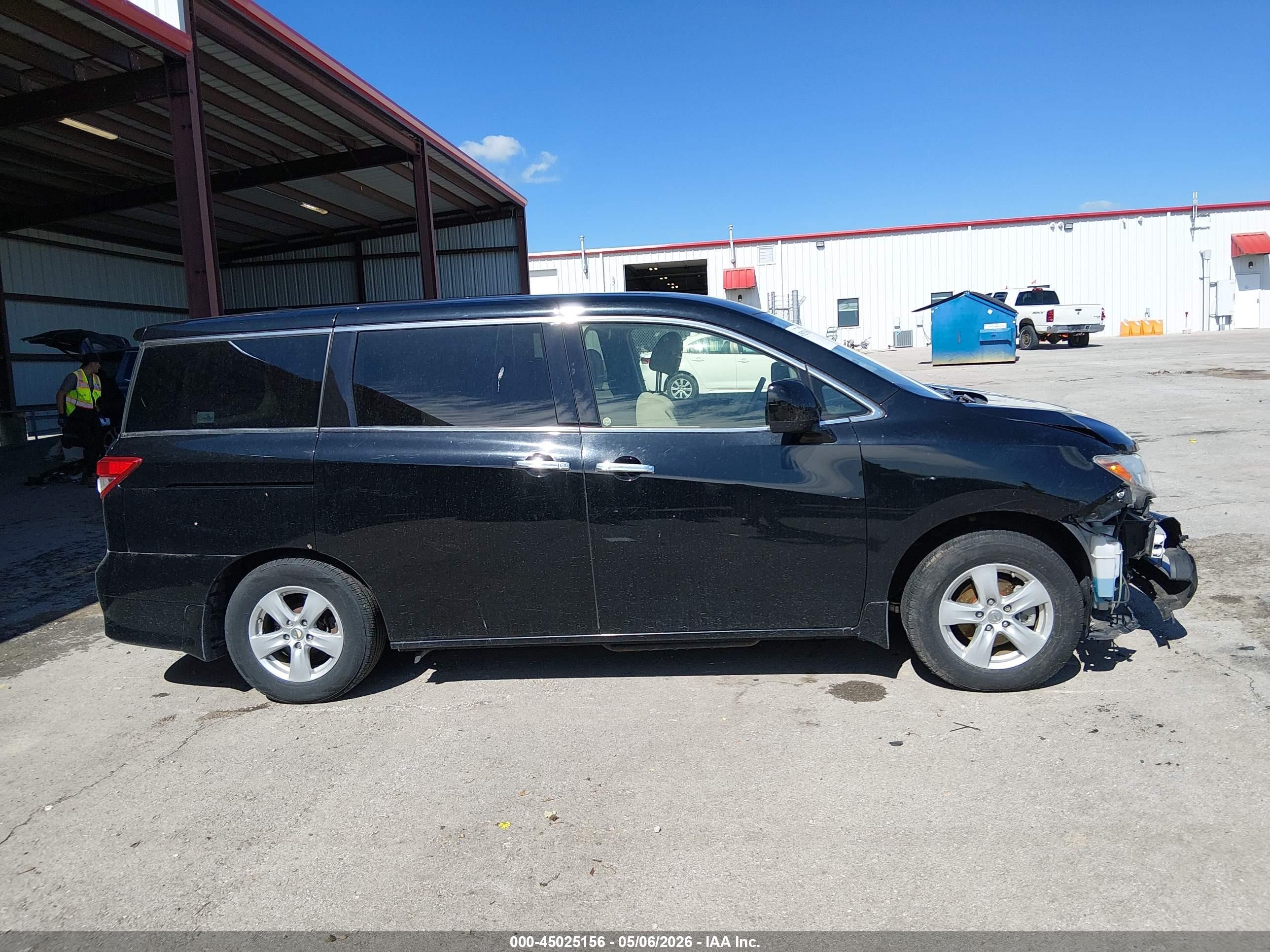 2013 Nissan Quest Sv Черный vin: JN8AE2KPXD9064211