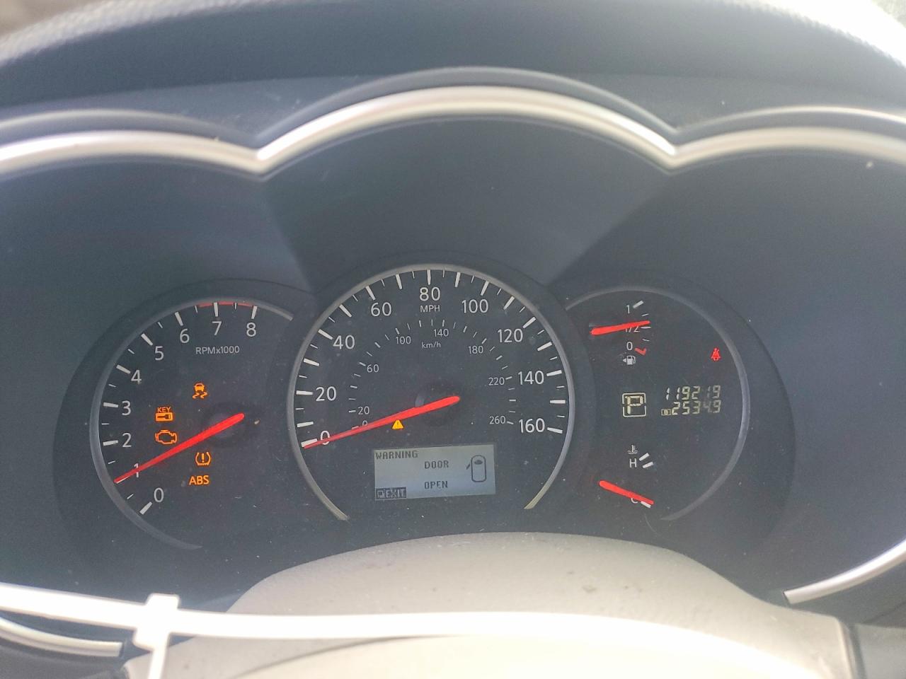 2013 Nissan Quest 3.5 S Серый vin: JN8AE2KPXD9065892