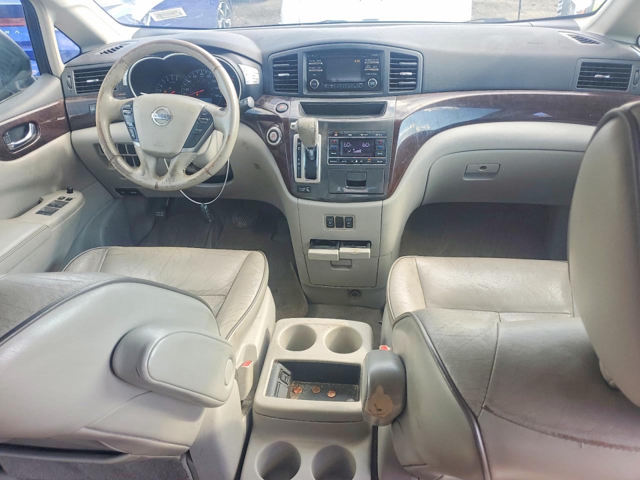 2013 Nissan Quest 3.5 S Серый vin: JN8AE2KPXD9065892
