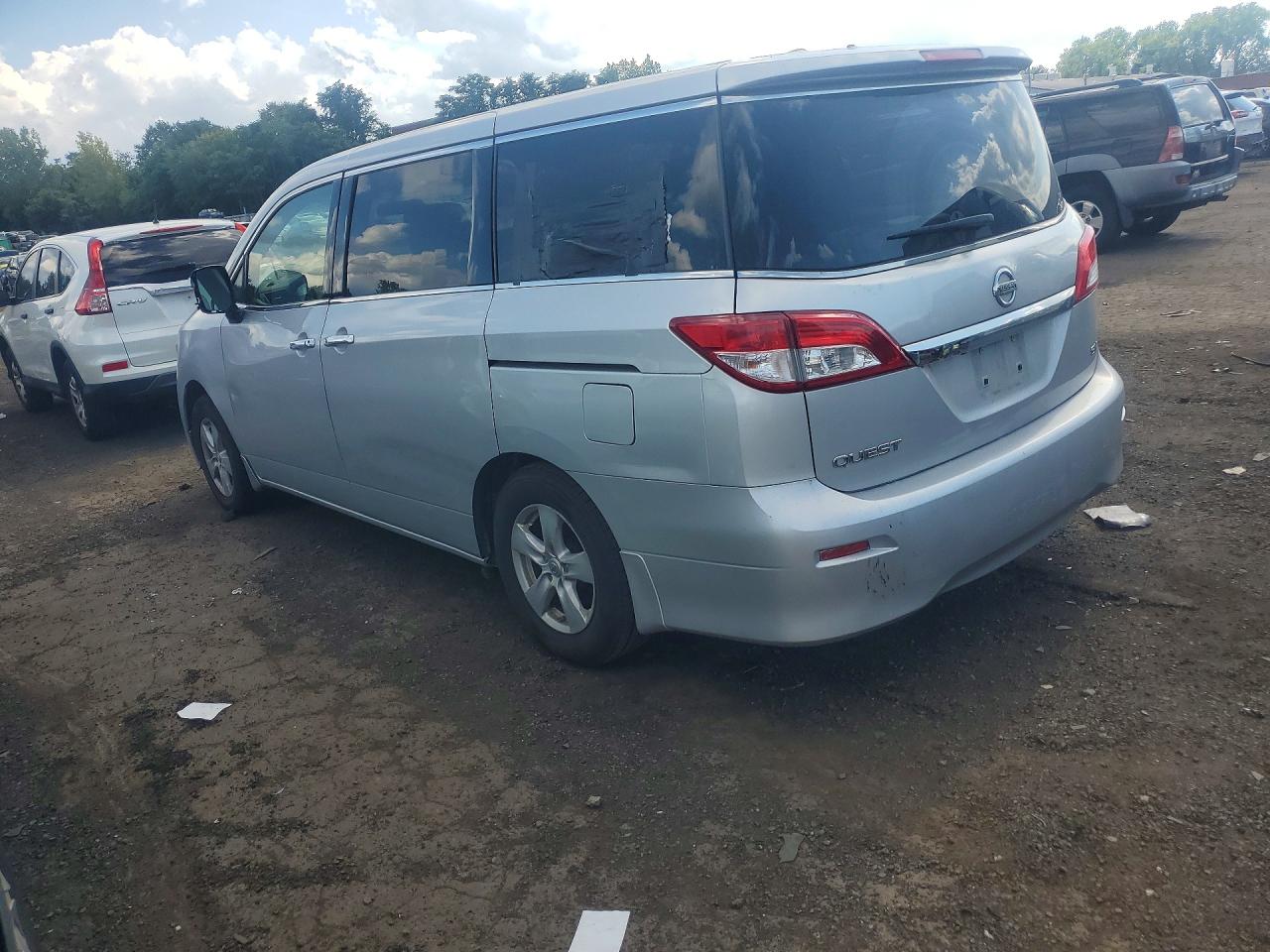 2013 Nissan Quest 3.5 S Серый vin: JN8AE2KPXD9065892
