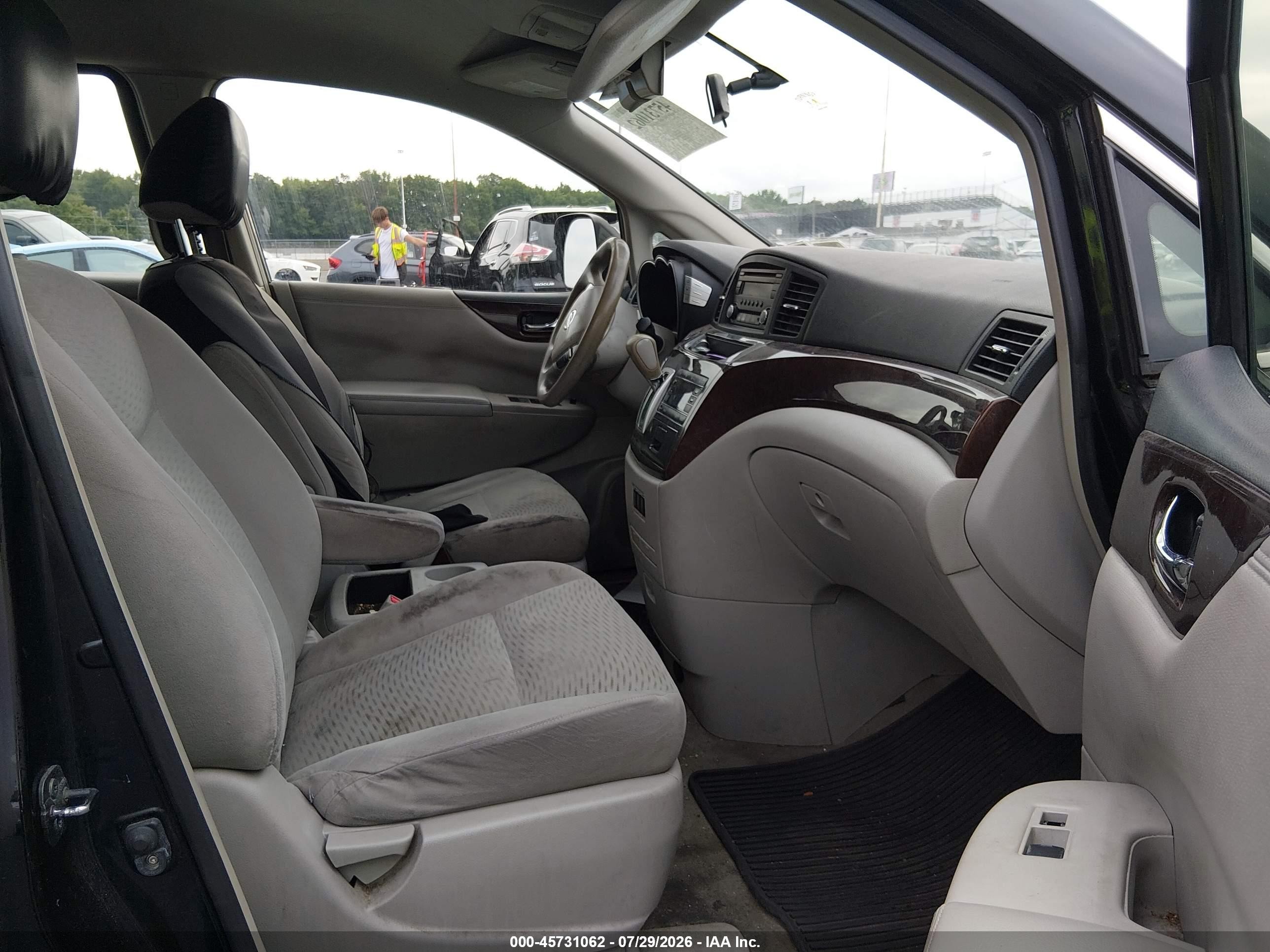 2014 Nissan Quest Le/s/sl/sv Black vin: JN8AE2KPXE9102912