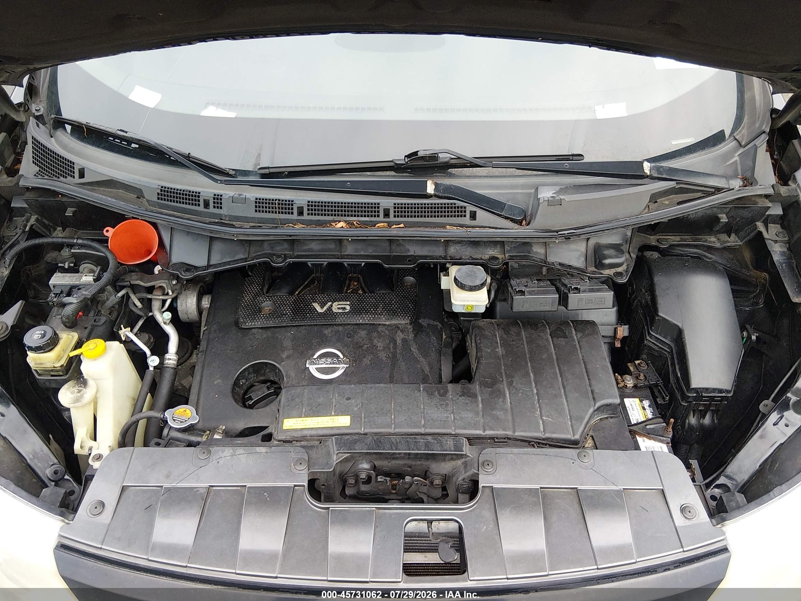 2014 Nissan Quest Le/s/sl/sv Black vin: JN8AE2KPXE9102912