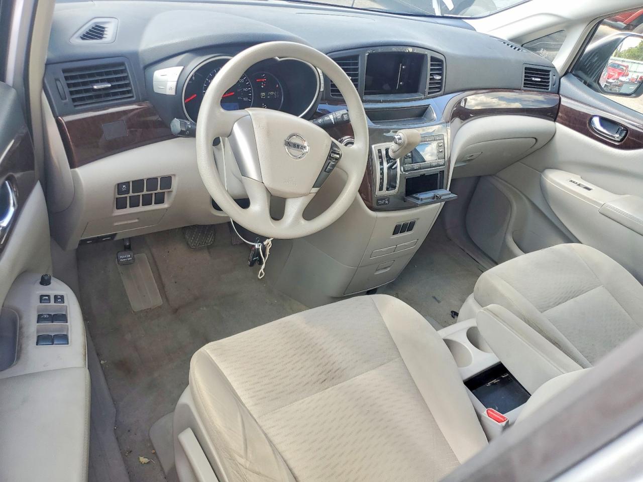 2014 Nissan Quest 3.5 S Серебряный vin: JN8AE2KPXE9104689