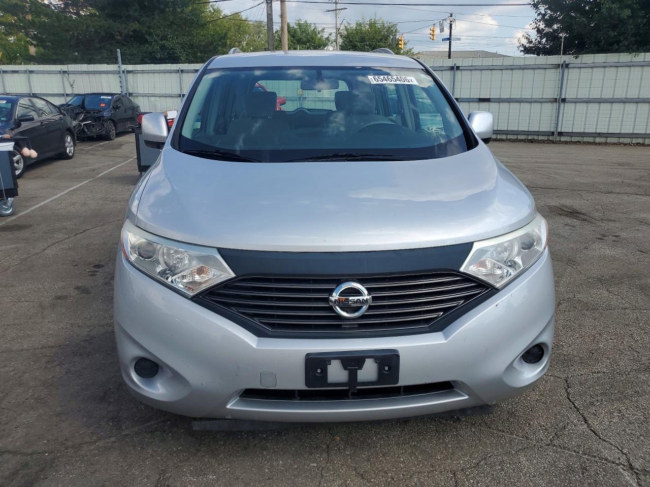 2014 Nissan Quest 3.5 S Серебряный vin: JN8AE2KPXE9104689