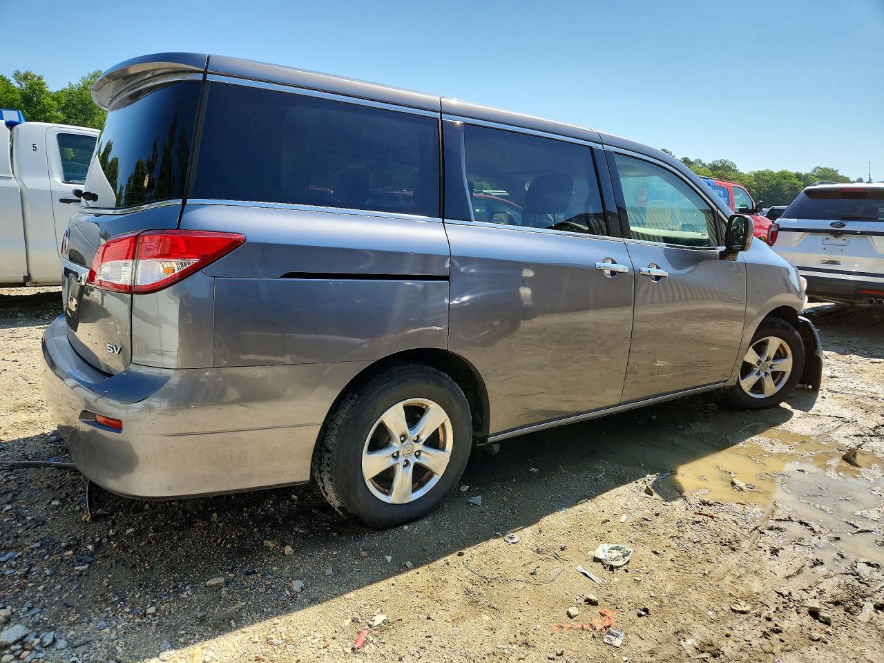 2015 Nissan Quest 3.5 Sv Серый vin: JN8AE2KPXF9122305