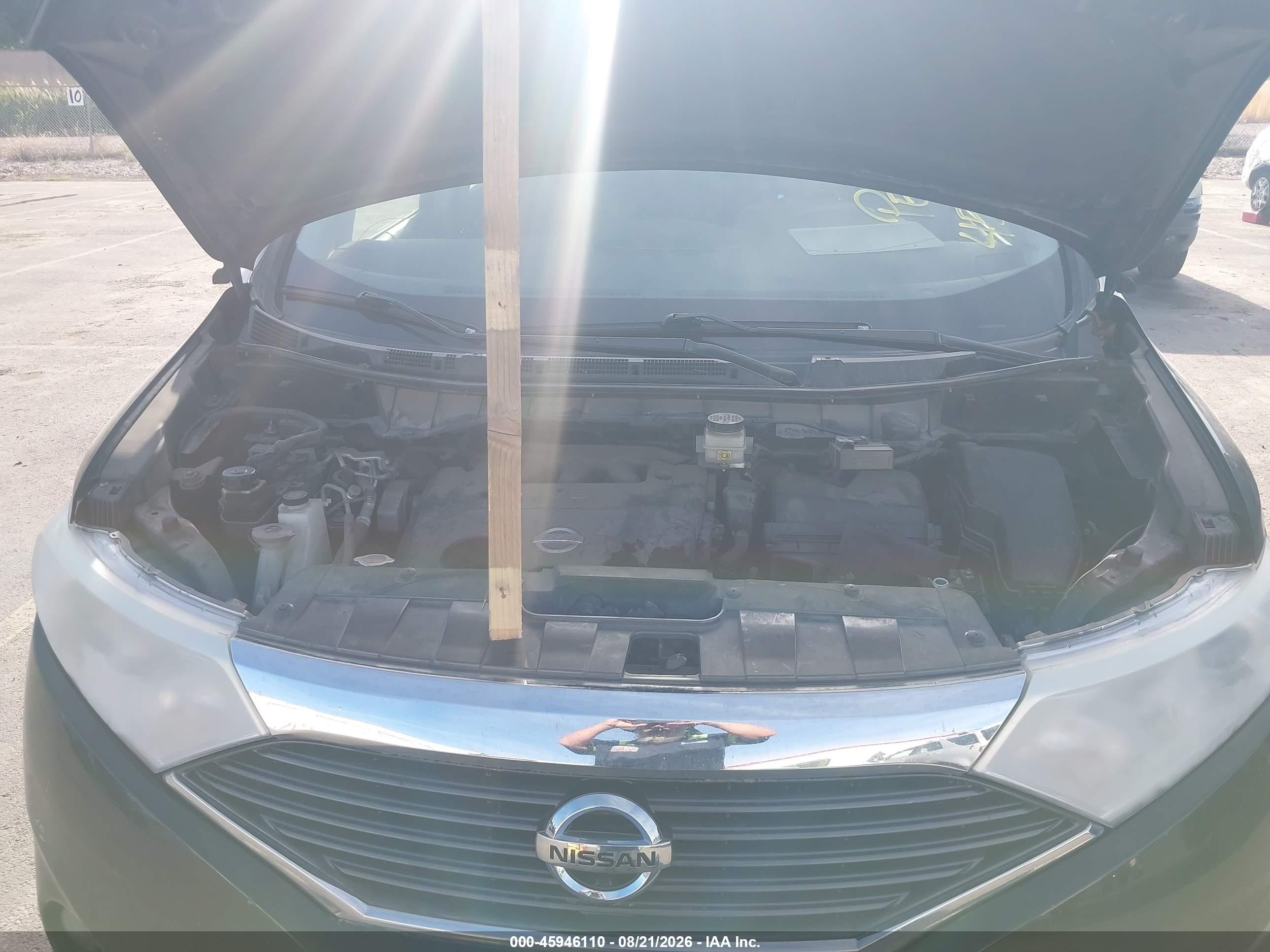 2015 Nissan Quest Platinum/s/sl/sv Black vin: JN8AE2KPXF9125334