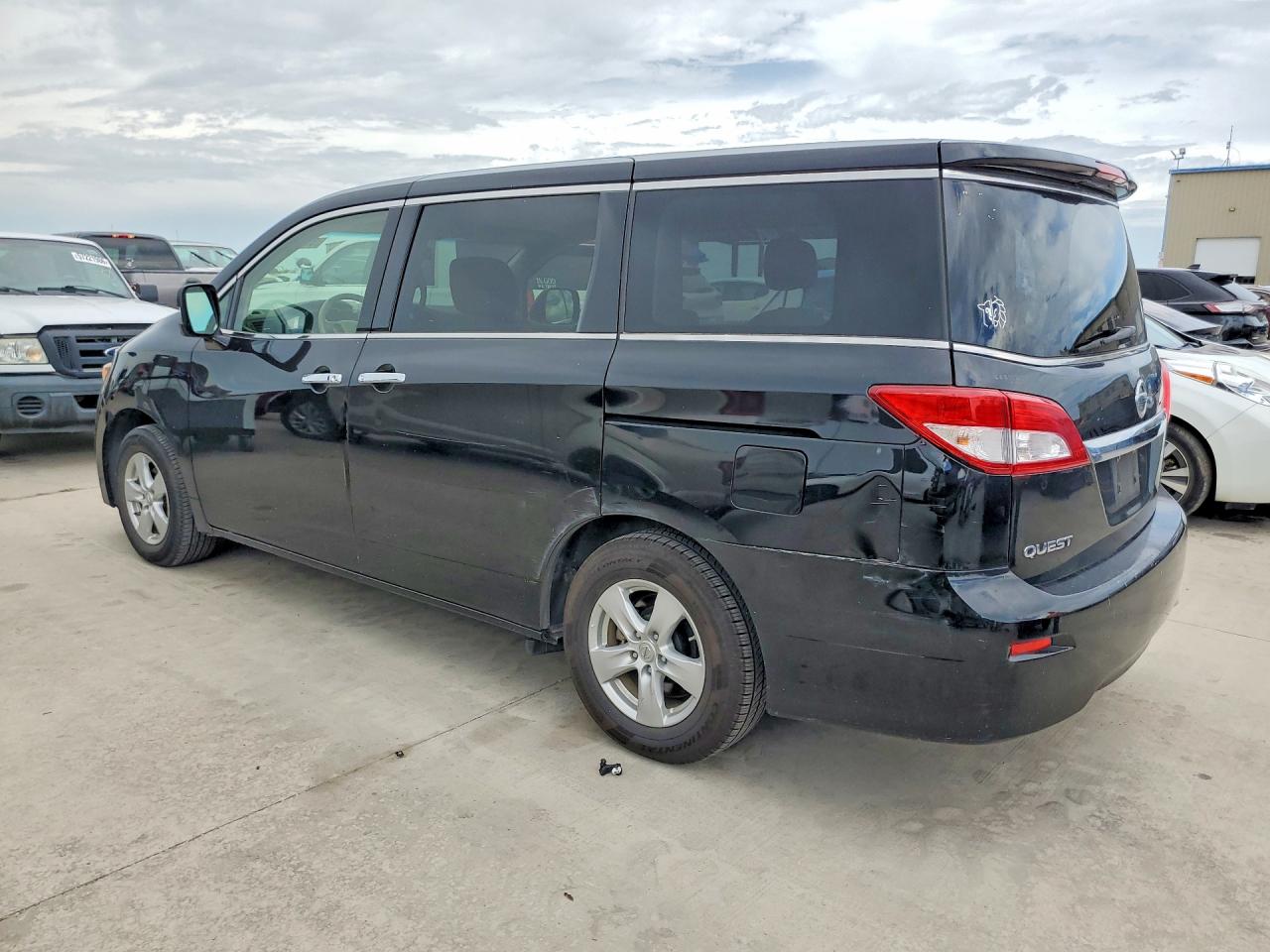 2015 Nissan Quest 3.5 Sv Black vin: JN8AE2KPXF9128606
