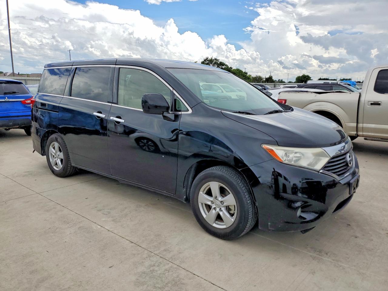2015 Nissan Quest 3.5 Sv Black vin: JN8AE2KPXF9128606