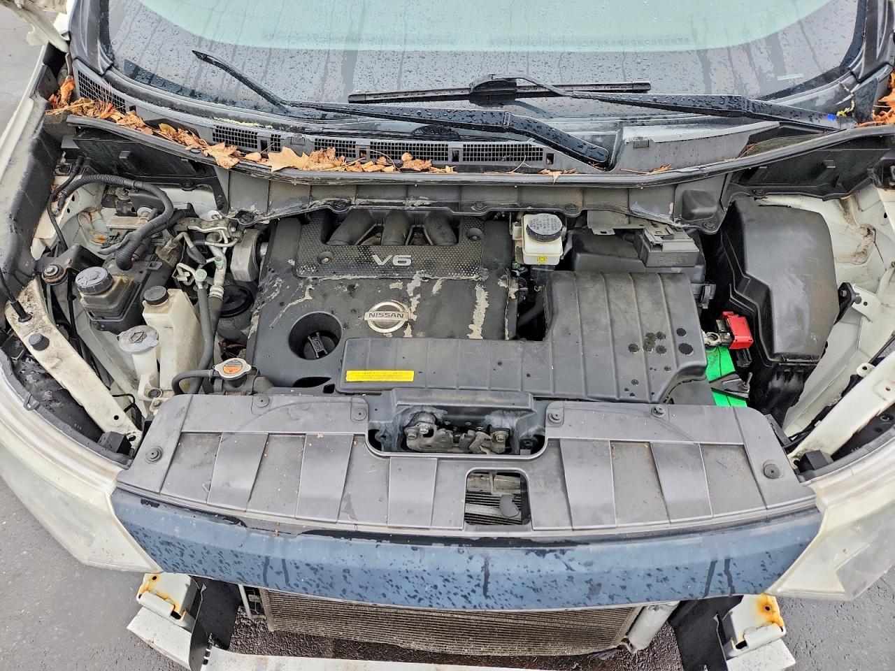 2015 Nissan Quest 3.5 S Белый vin: JN8AE2KPXF9129206