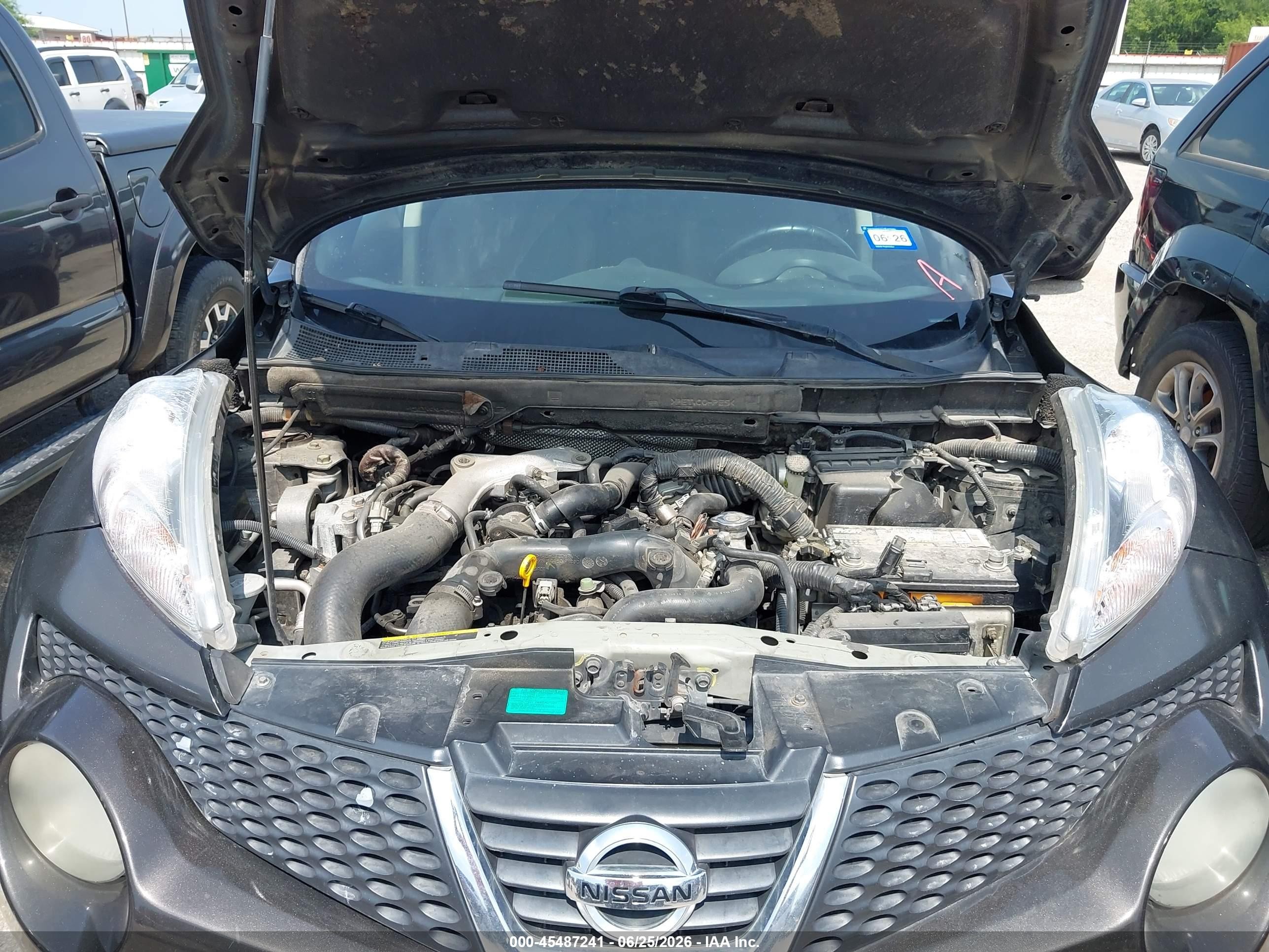 2011 Nissan Juke Sv Black vin: JN8AF5MR0BT004225