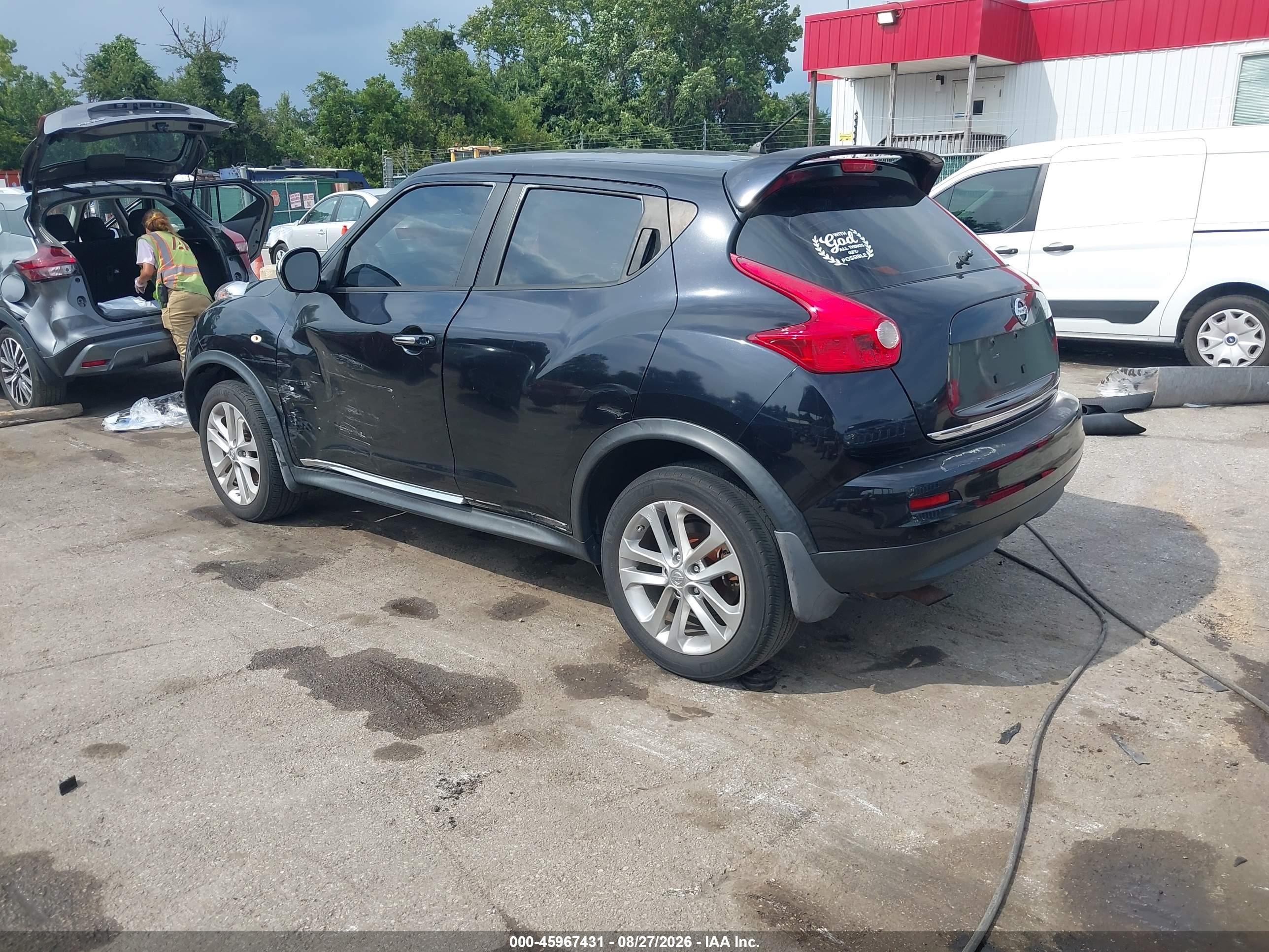 2011 Nissan Juke S Black vin: JN8AF5MR0BT014866