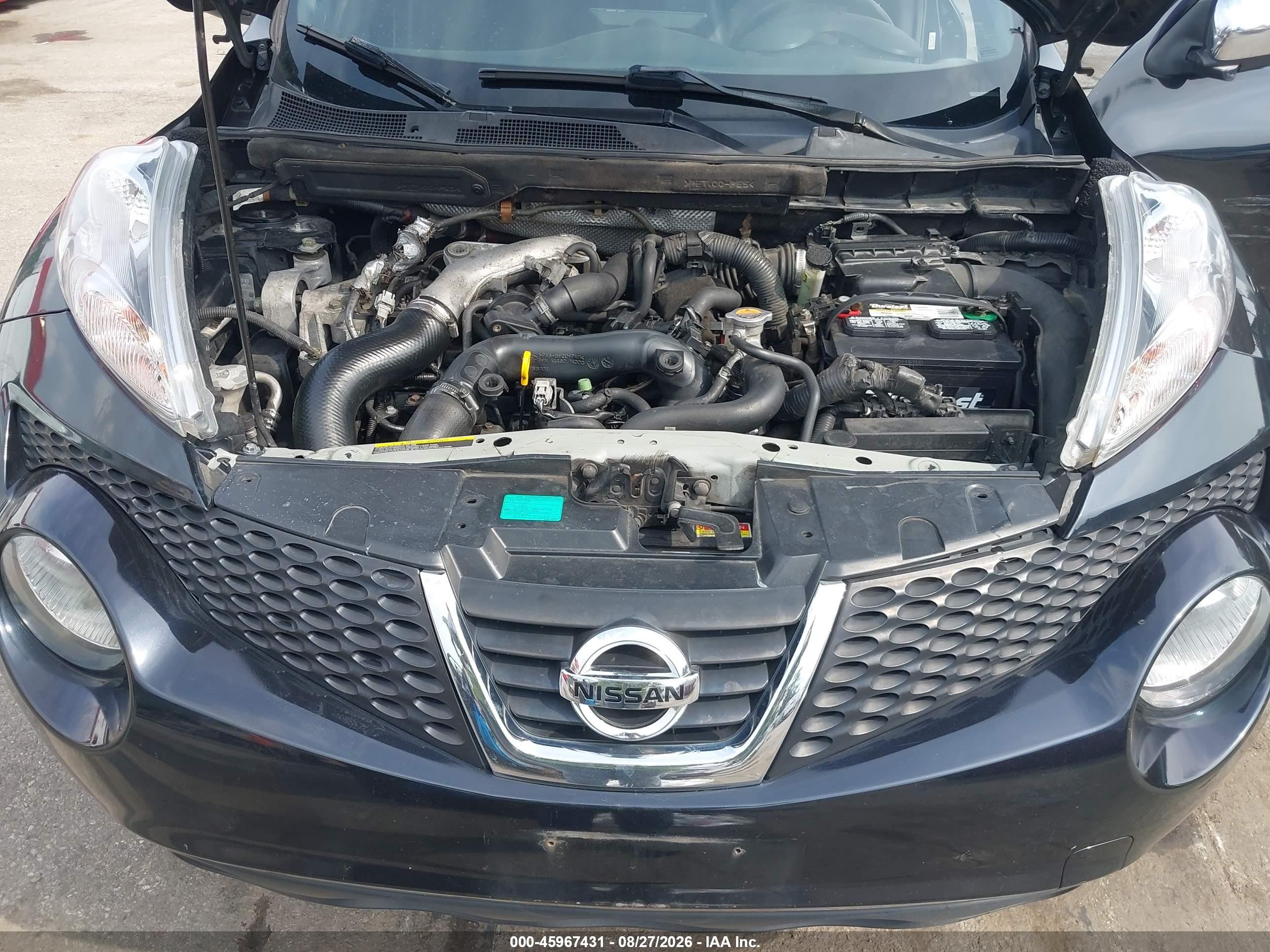 2011 Nissan Juke S Black vin: JN8AF5MR0BT014866