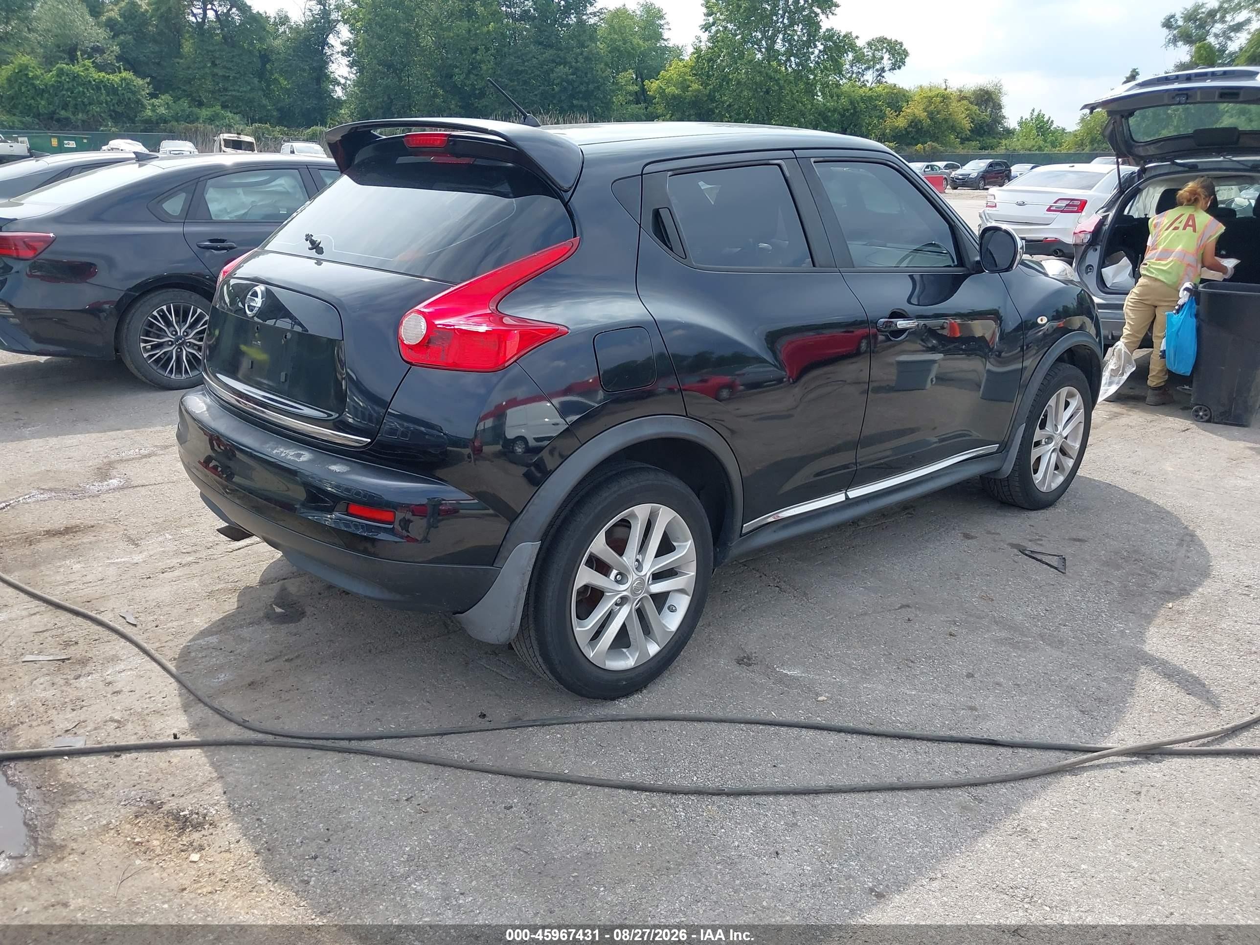 2011 Nissan Juke S Black vin: JN8AF5MR0BT014866