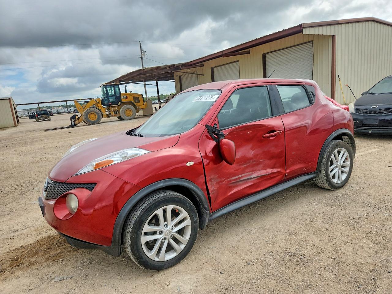 2011 Nissan Juke S Red vin: JN8AF5MR0BT015242