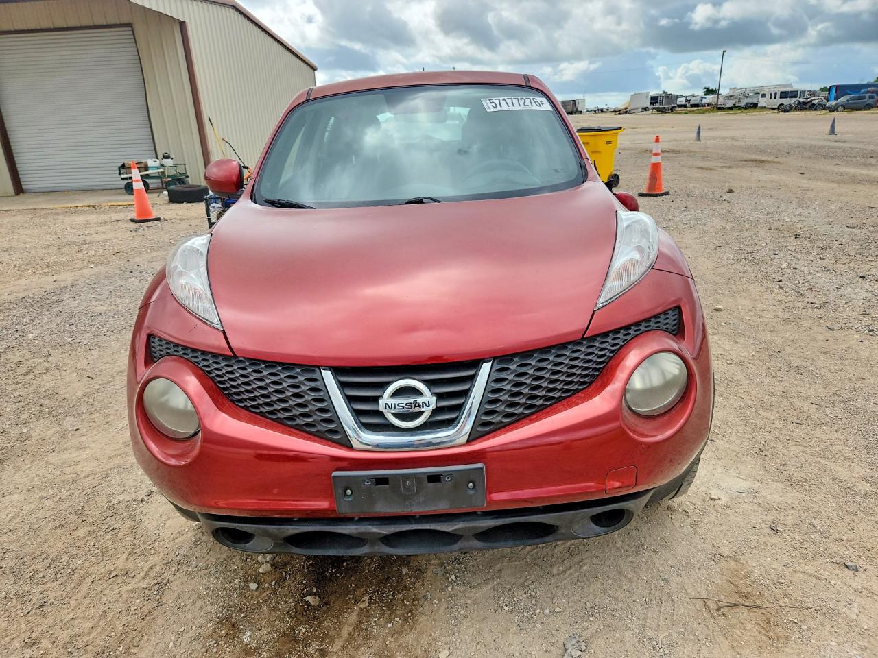 2011 Nissan Juke S Red vin: JN8AF5MR0BT015242