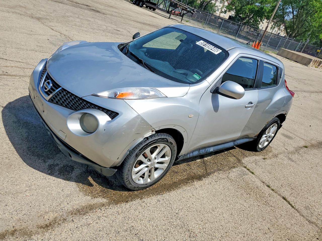 2011 Nissan Juke S Gray vin: JN8AF5MR0BT017069