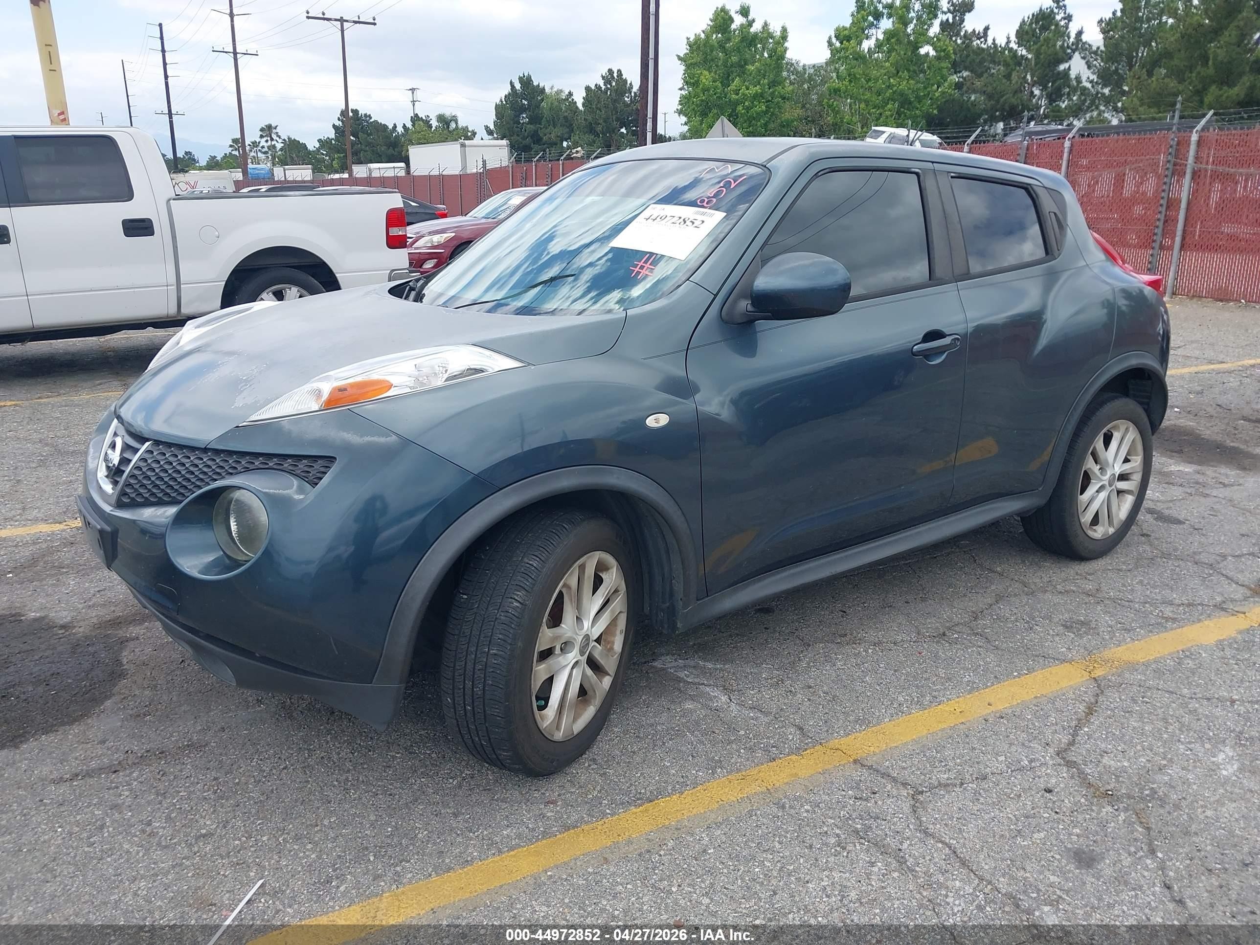 2011 Nissan Juke Sl Green vin: JN8AF5MR0BT022482