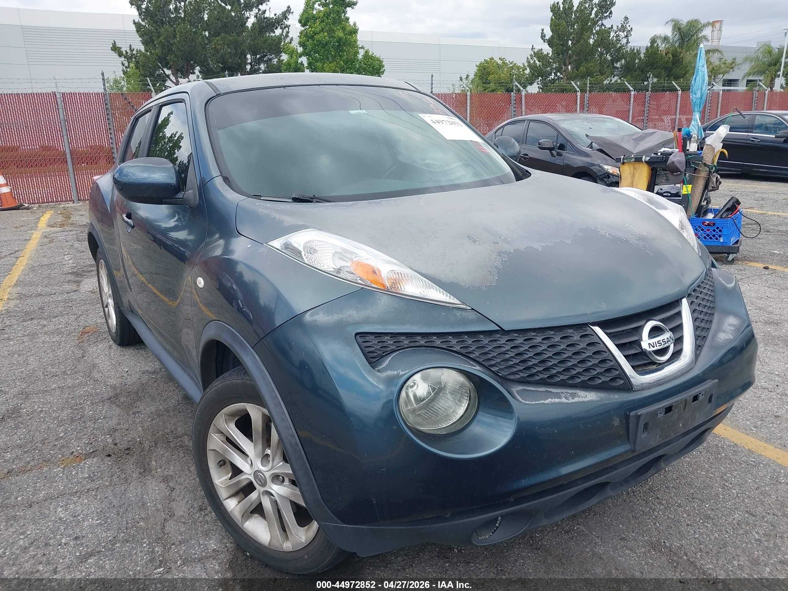 2011 Nissan Juke Sl Green vin: JN8AF5MR0BT022482